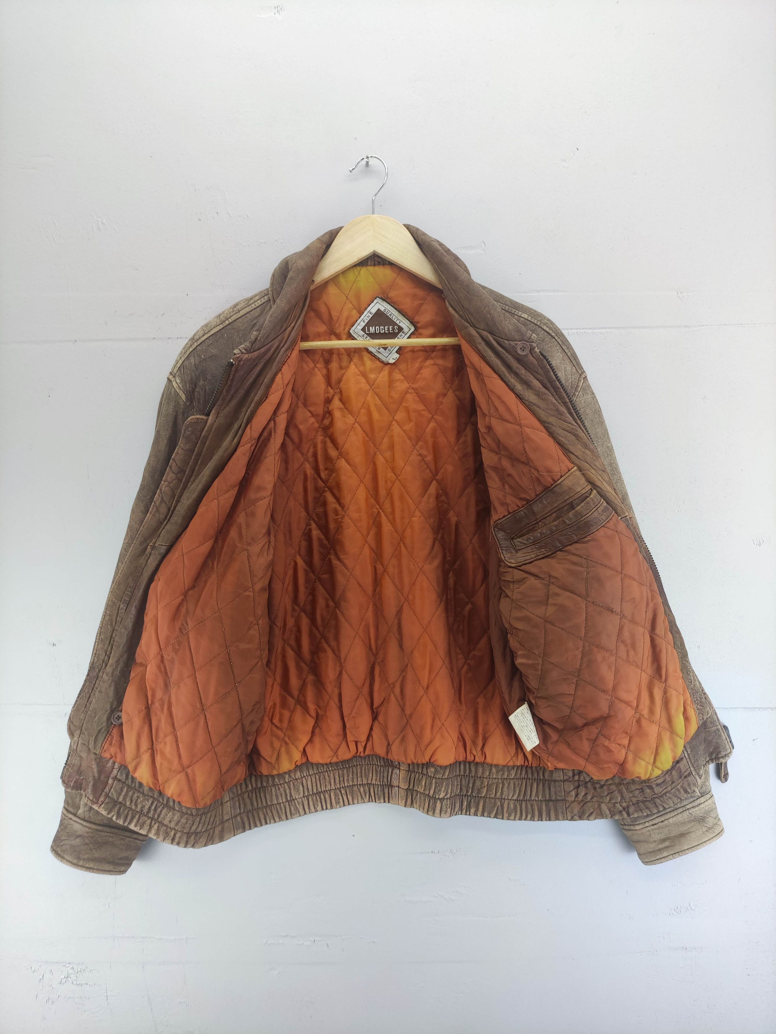 Leather Vintage Lmdgees Sheep Leather Jacket Zipper Size US M / EU 48-50 / 2 - 8 Thumbnail