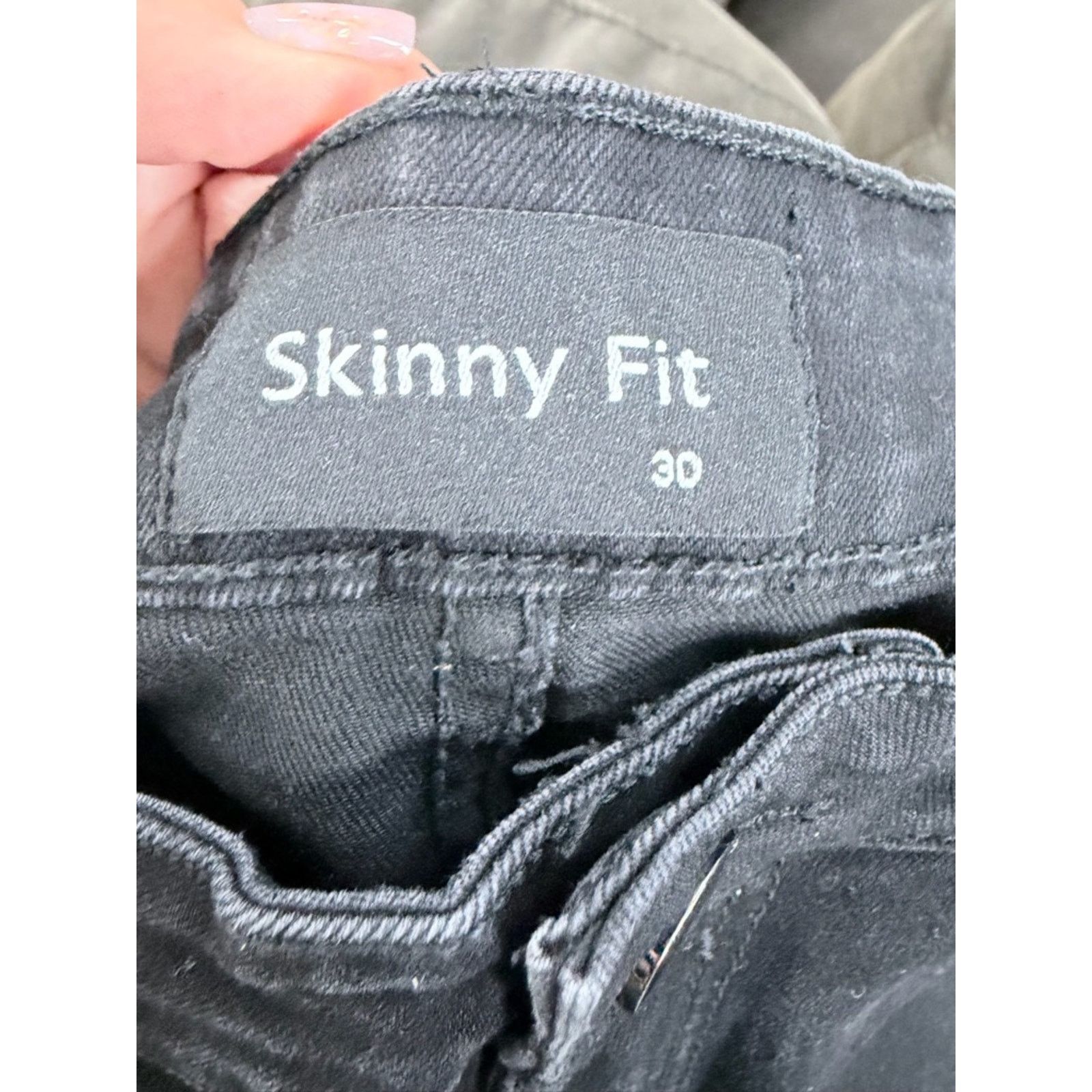 Express Men’s Express Skinny Fit Black Men’s Jeans size 30 Size US 30 / EU 46 - 4 Thumbnail