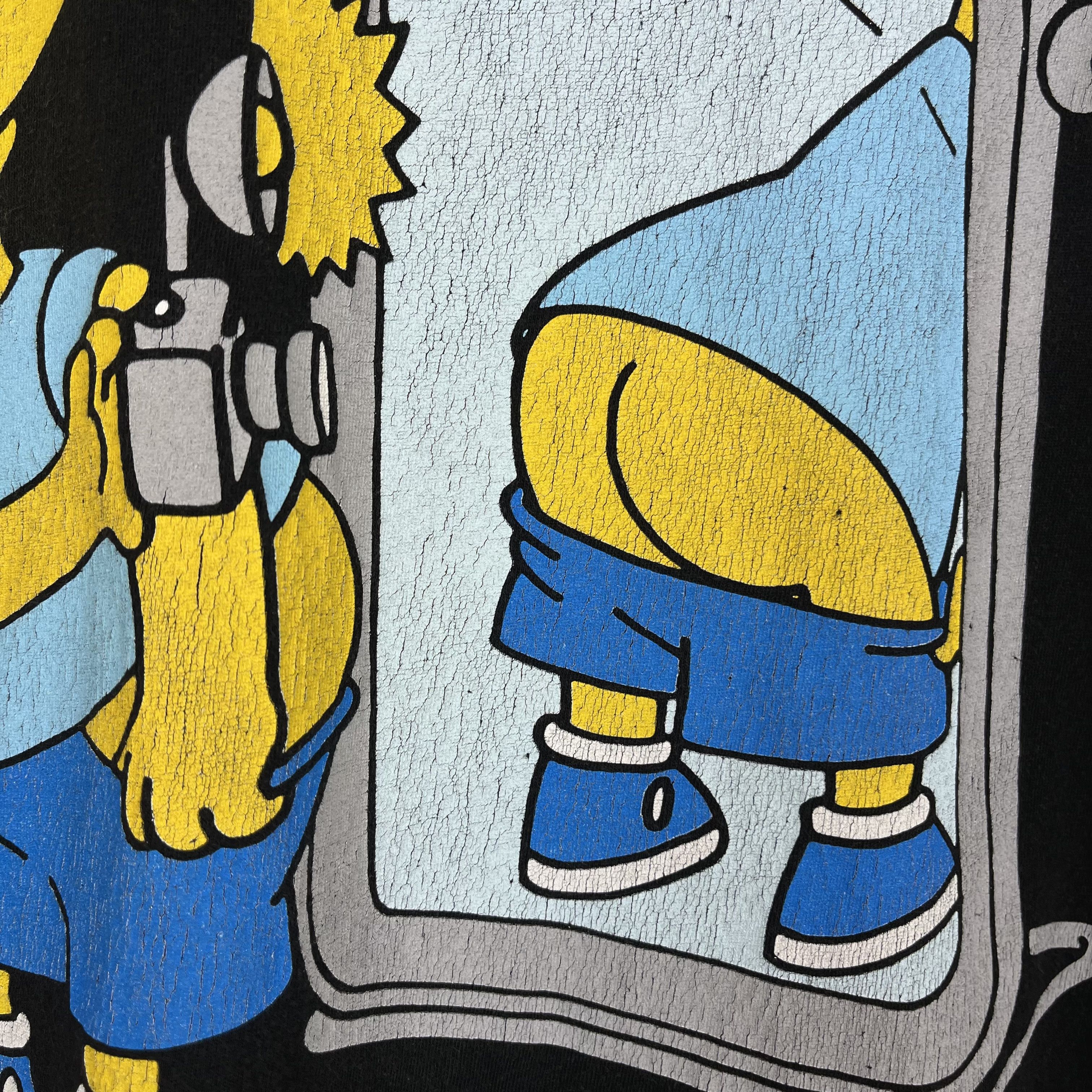 Cartoon Network Vintage The Simpsons Bart Simpson Adult Funny T Shirt 1997 Size US M / EU 48-50 / 2 - 11 Thumbnail