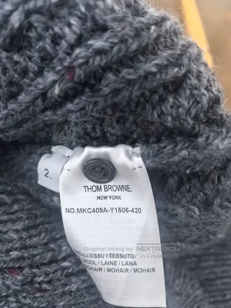 Thom Browne Thom Browne Wool Cardigan Size US M / EU 48-50 / 2 - 5 Thumbnail
