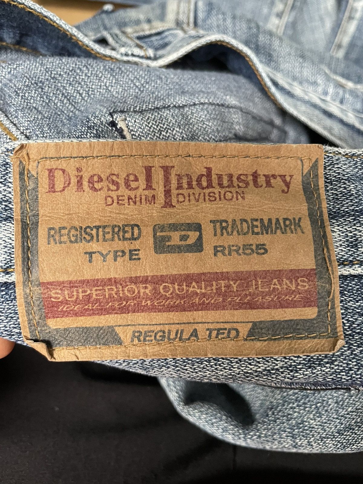 Diesel × Vintage Vintage Diesel Wide Lose Jeans Size US 32 / EU 48 - 13 Thumbnail