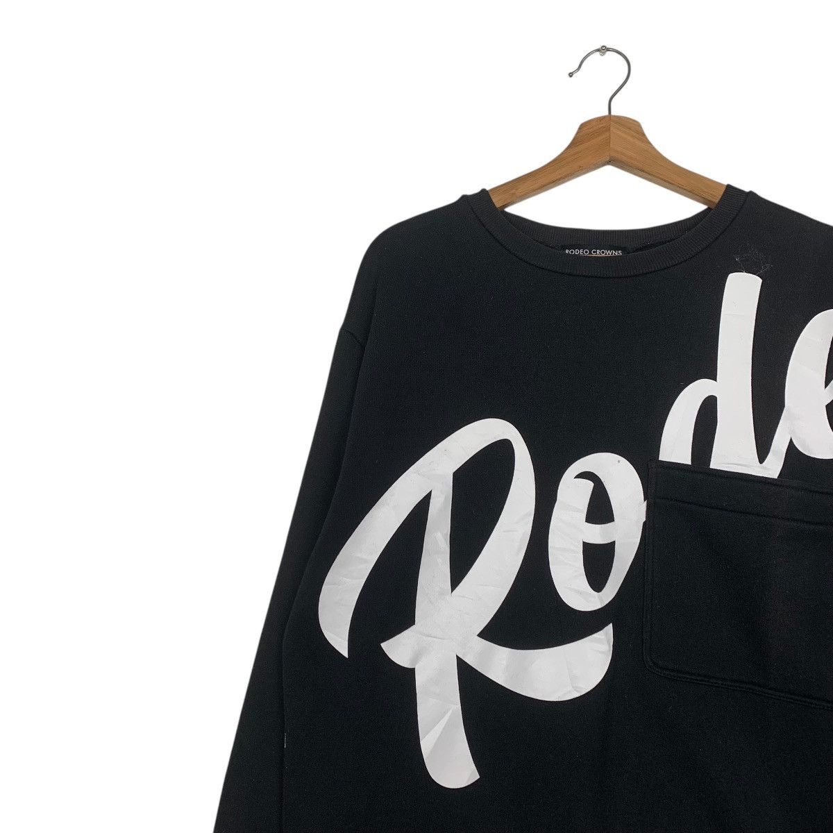 Japanese Brand Rodeo Crowns Single Pocket Sweatshirt Size US L / EU 52-54 / 3 - 6 Thumbnail