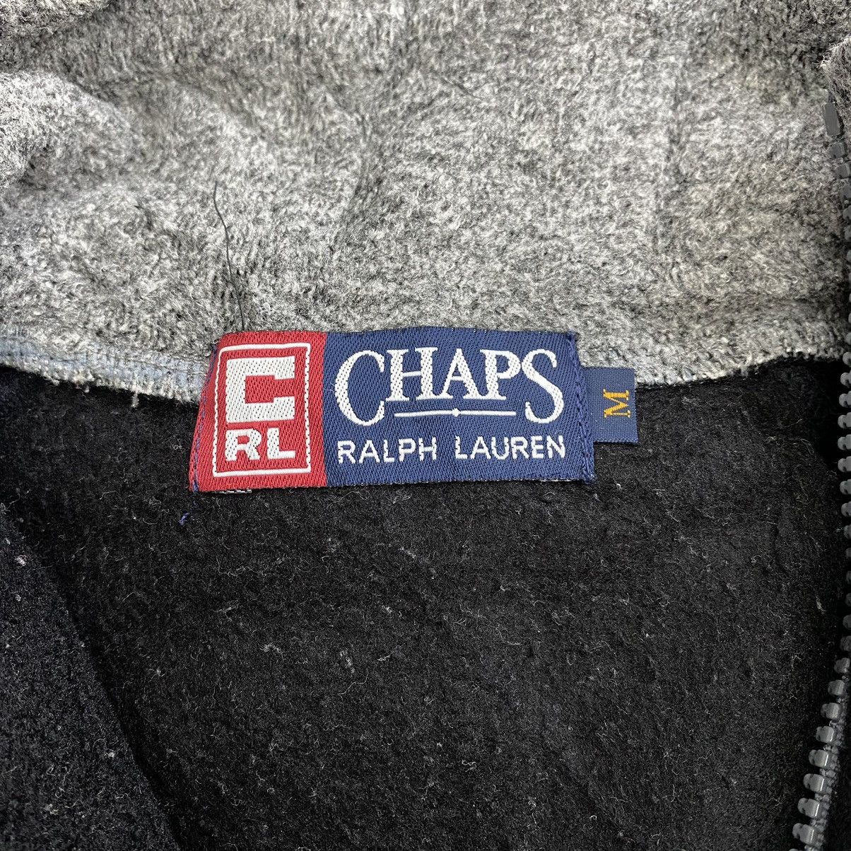 Chaps Ralph Lauren × Vintage Vintage CHAPS RALPH LAUREN Embroidered Brand Sherpa Fleece Size US M / EU 48-50 / 2 - 3 Thumbnail