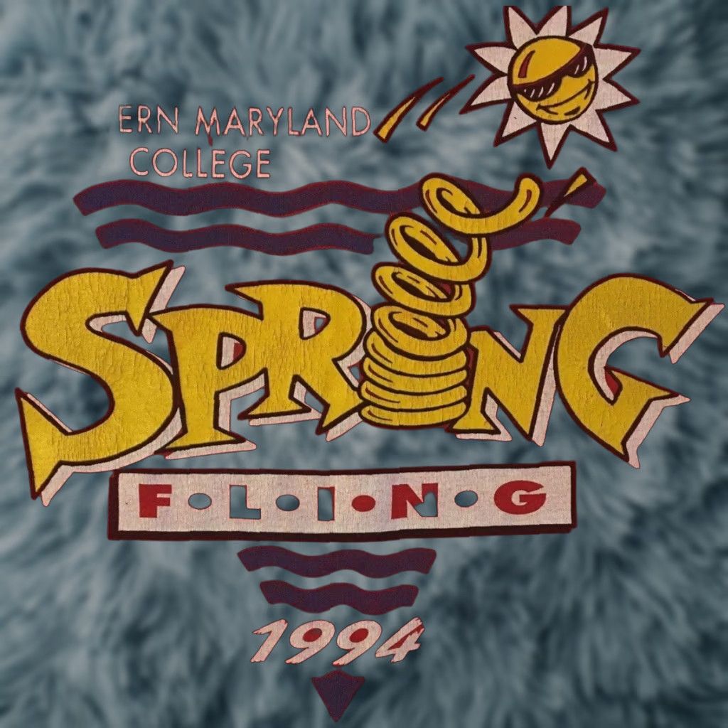 Vintage VINTAGE Western Maryland College Shirt XL Red 90s 80s Grunge Spring Fling College Sports PE Track + University USA USA Size US XL / EU 56 / 4 - 1 Thumbnail