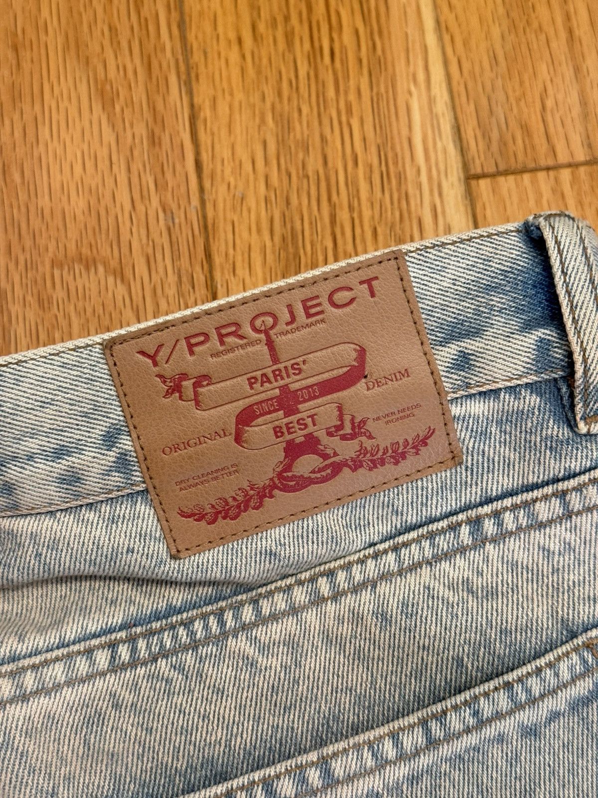 Y/Project Y/Project Jeans With Detachable Panels In Blue Size US 36 / EU 52 - 7 Thumbnail