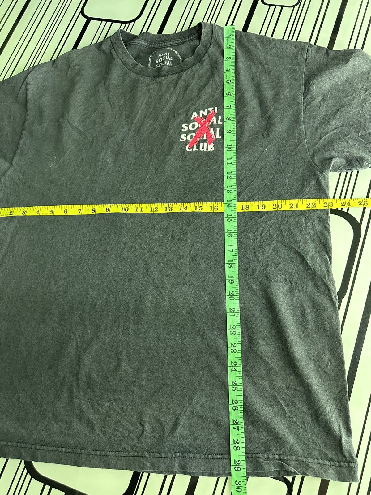 Anti Social Social Club Vintage ASSC Faded Shirt Tee Size US XL / EU 56 / 4 - 9 Thumbnail