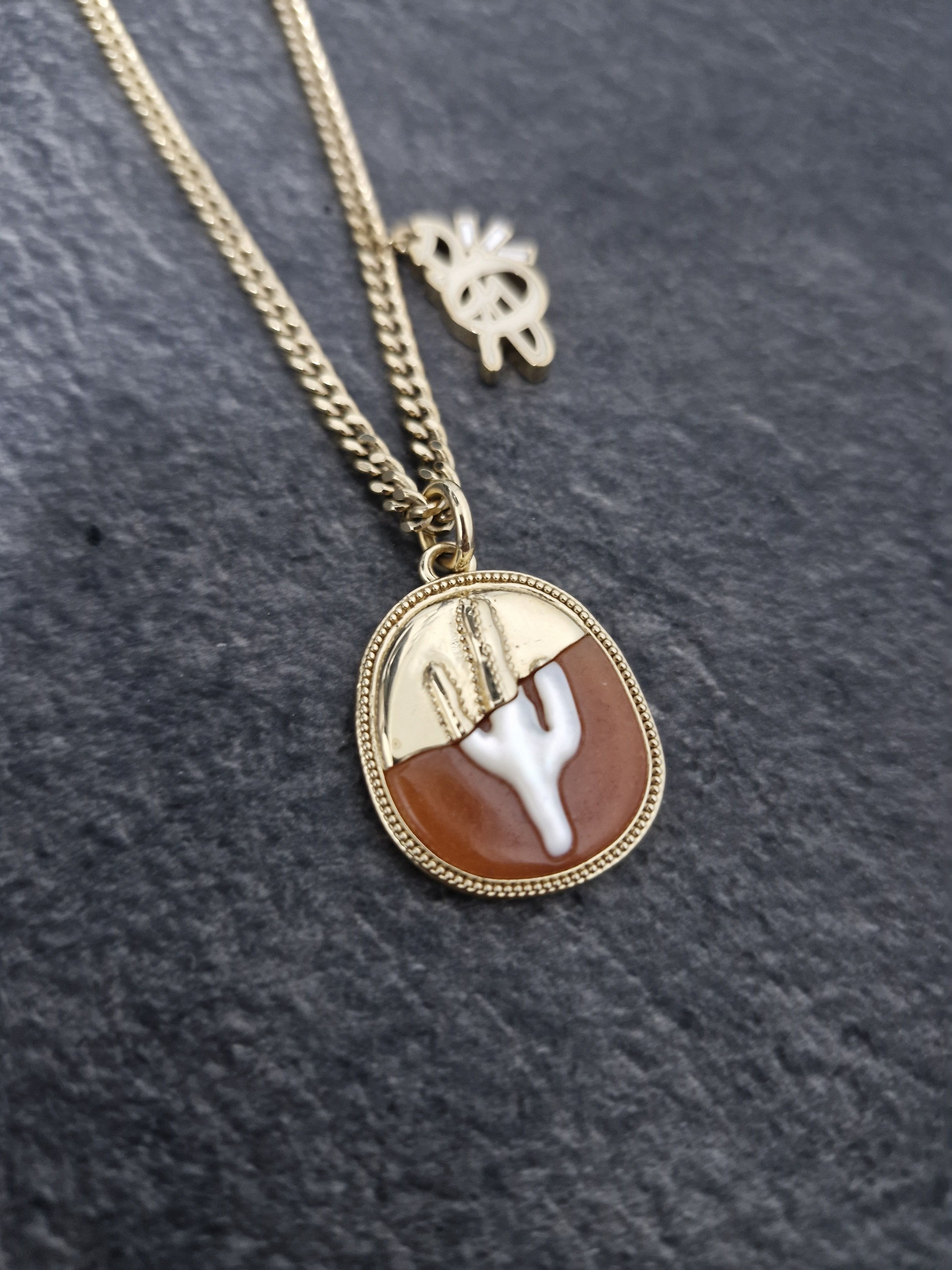 Dior SS22 Cactus Jack Pendant Necklace Size ONE SIZE - 2 Thumbnail
