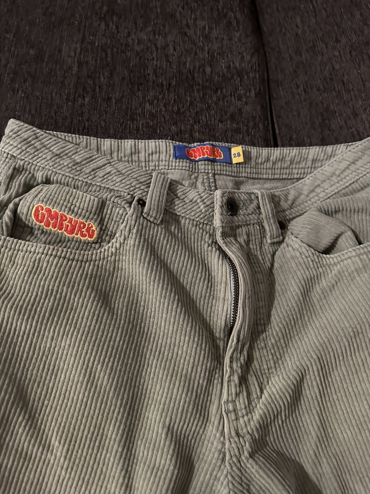 Empyre Vintage Empyre Corduroy Relax Baggy Pants Skate Green Size US 28 / EU 44 - 3 Thumbnail