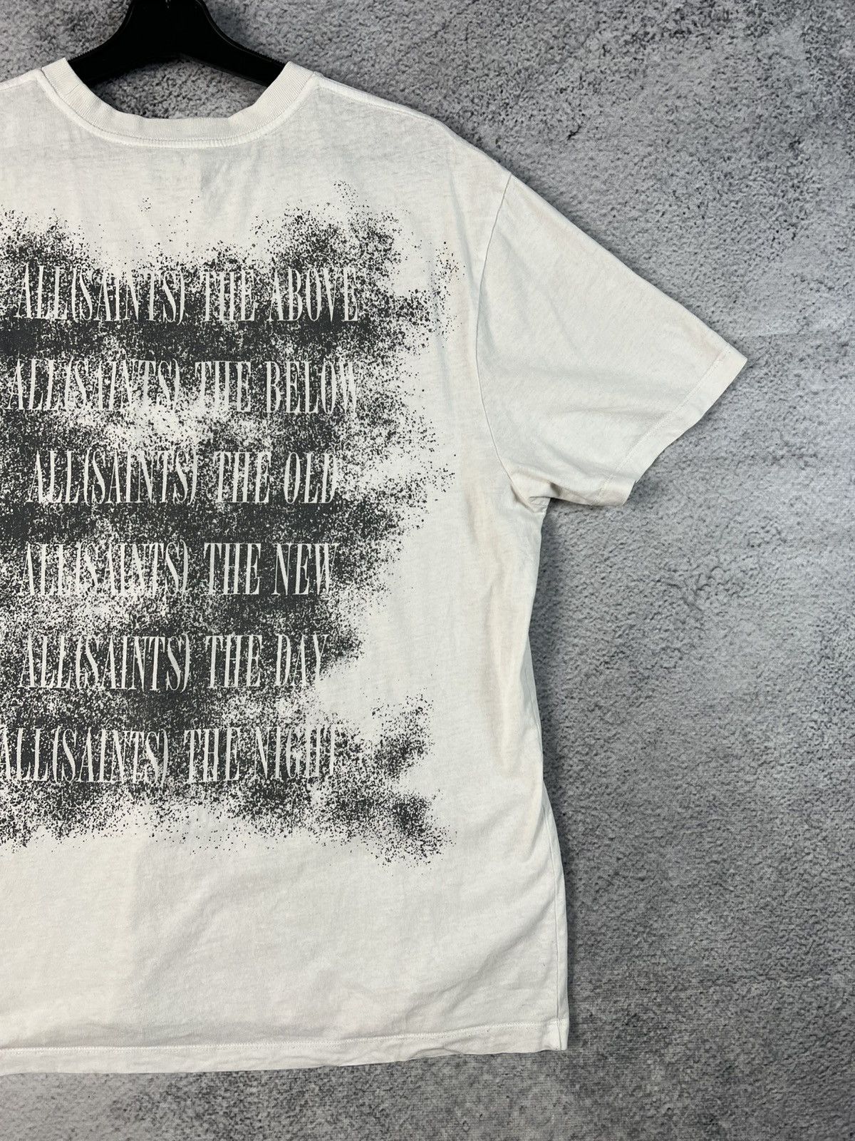 20471120 All saints shadow stamp ss crew Size US M / EU 48-50 / 2 - 8 Thumbnail