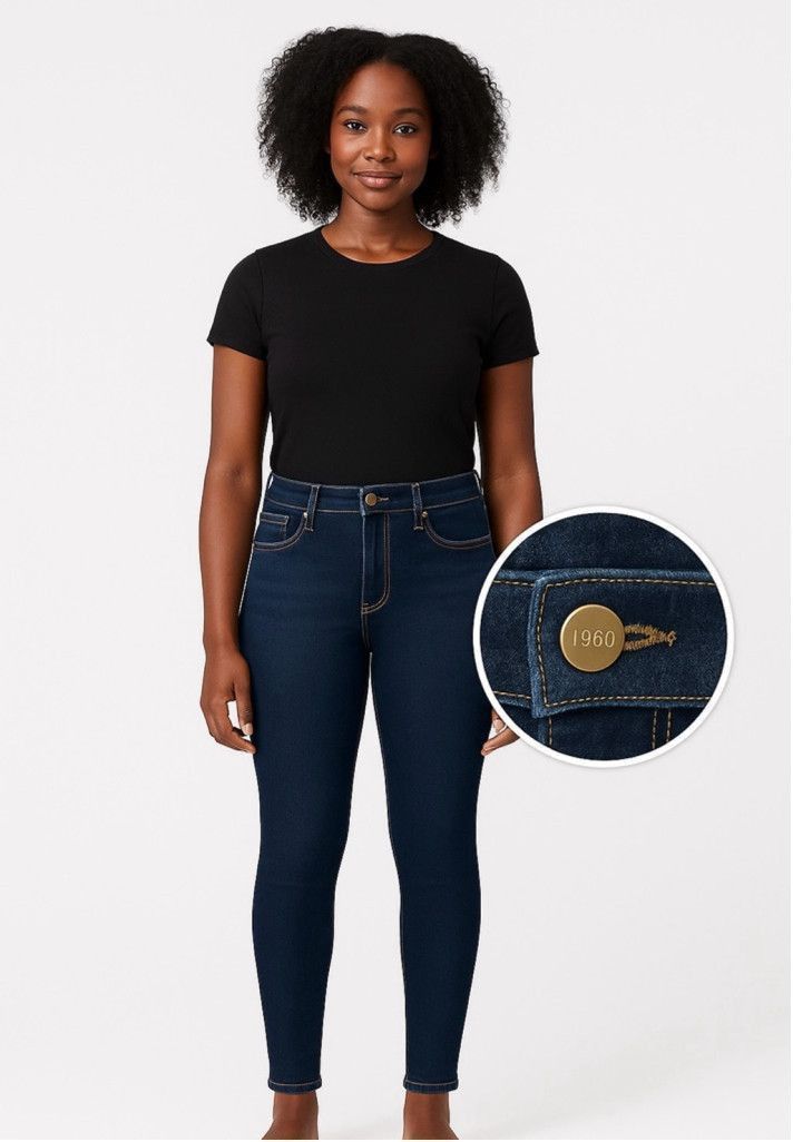 Gap Gap 1969 Forever Skinny Jeans in Dark Indigo | Size 32/14 Size 32" / US 10 / IT 46 - 1 Thumbnail