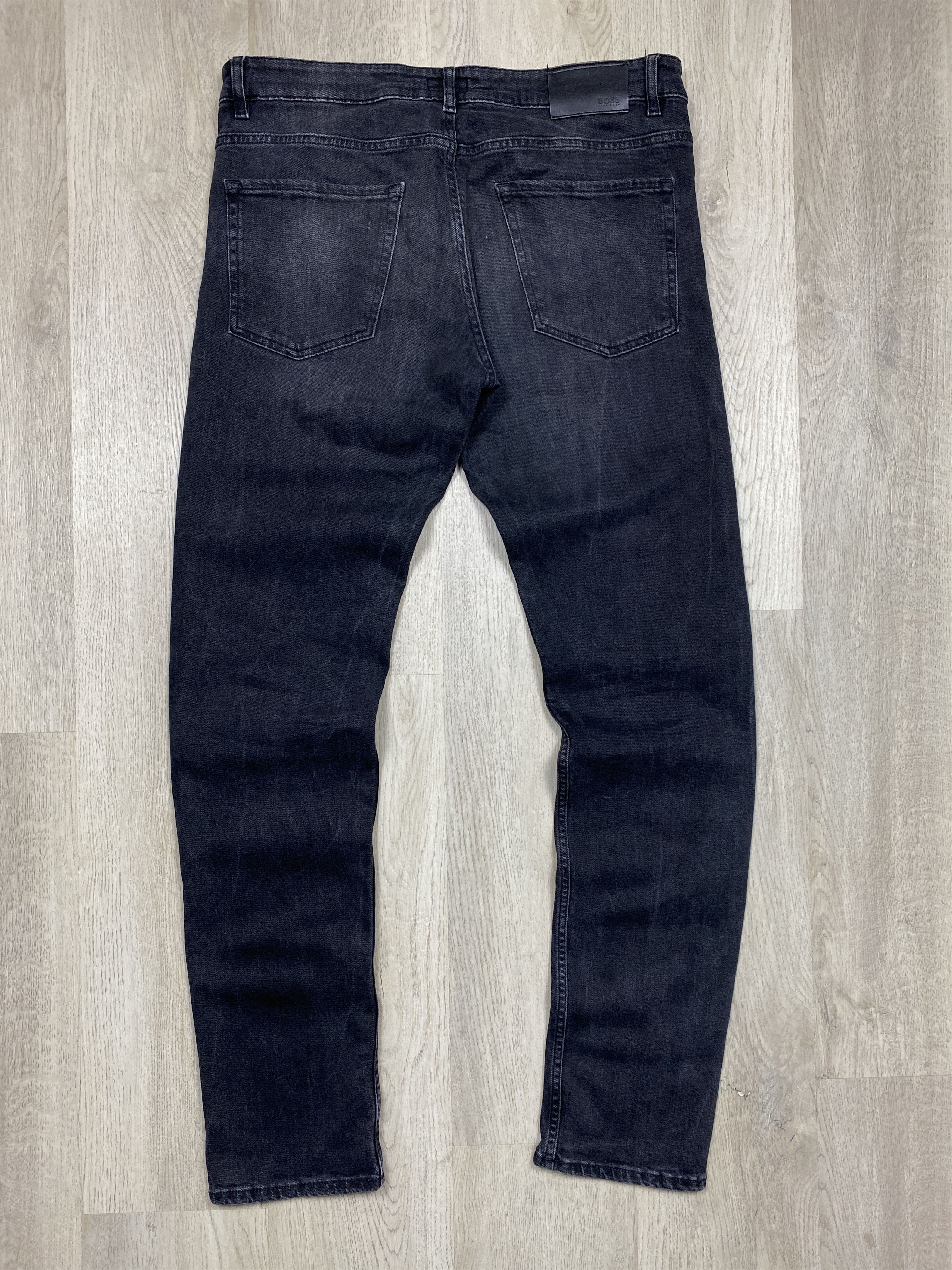Hugo Boss Hugo Boss Mens Grey Denim Pants Size US 34 / EU 50 - 9 Thumbnail