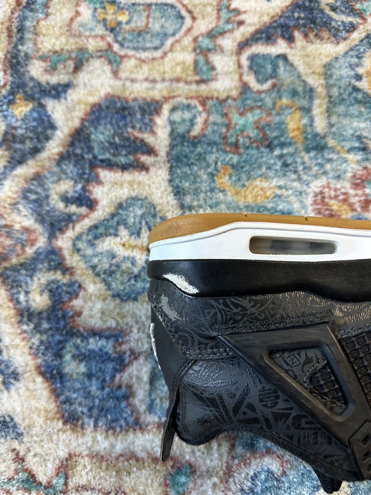 Jordan Brand Jordan 4 Laser Gum Sneakers Size 7 Size US 7 / EU 40 - 6 Thumbnail