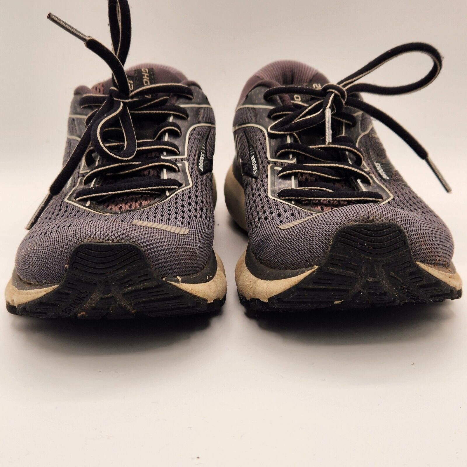 Brooks Womens Brooks Ghost 12 Running Shoes Gray Size 7.5 Size US 7.5 / IT 37.5 - 2 Thumbnail