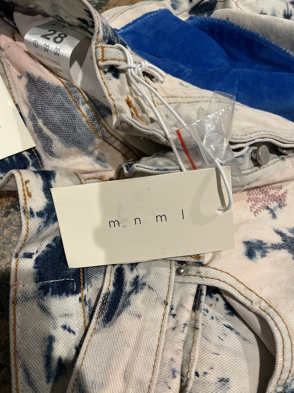 MNML mnml D248 Multicolor Denim Jeans Size US 28 / EU 44 - 5 Thumbnail
