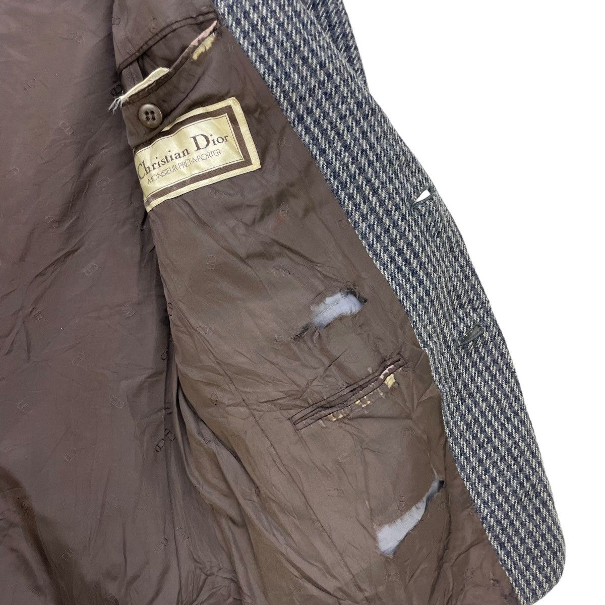 Christian Dior Monsieur × Vintage 💥Vintage Chirstian Dior Jacket Size US M / EU 48-50 / 2 - 5 Thumbnail