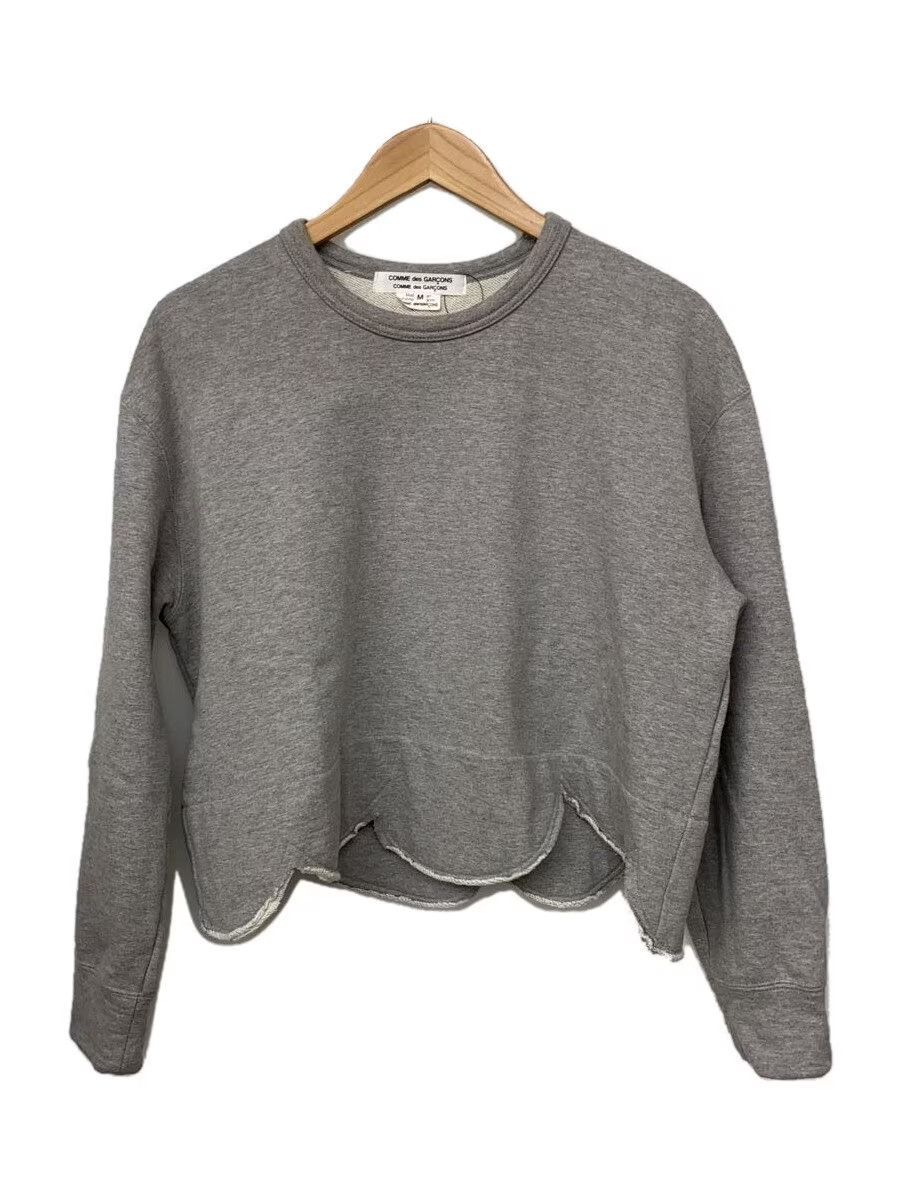 Comme des Garcons Split Hem Boxy Sweatshirt Size US M / EU 48-50 / 2 - 1 Thumbnail