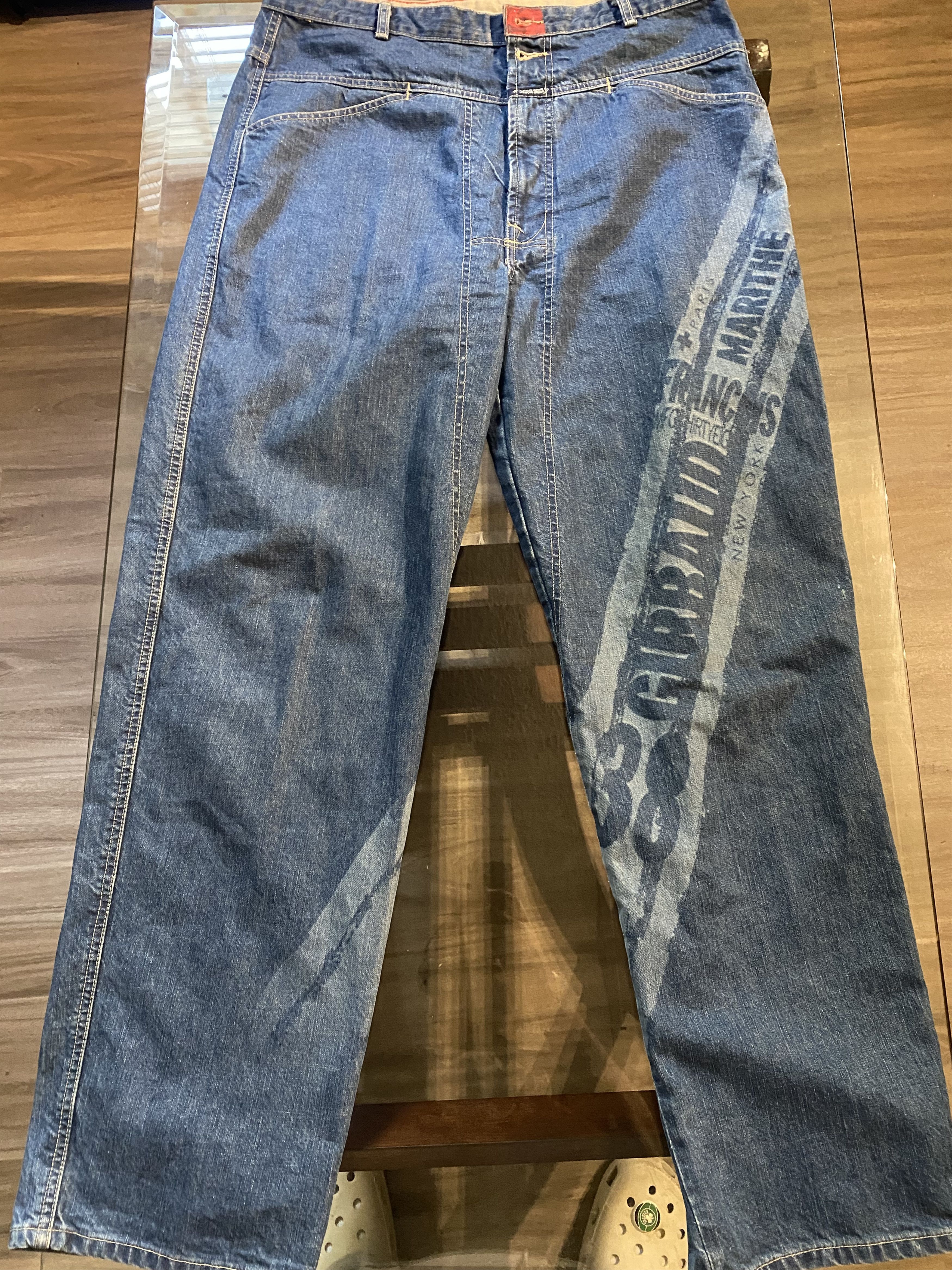 Marithe + Francois Girbaud Marithe Francois Girbaud Baggy Y2K Jeans Size US 34 / EU 50 - 5 Thumbnail