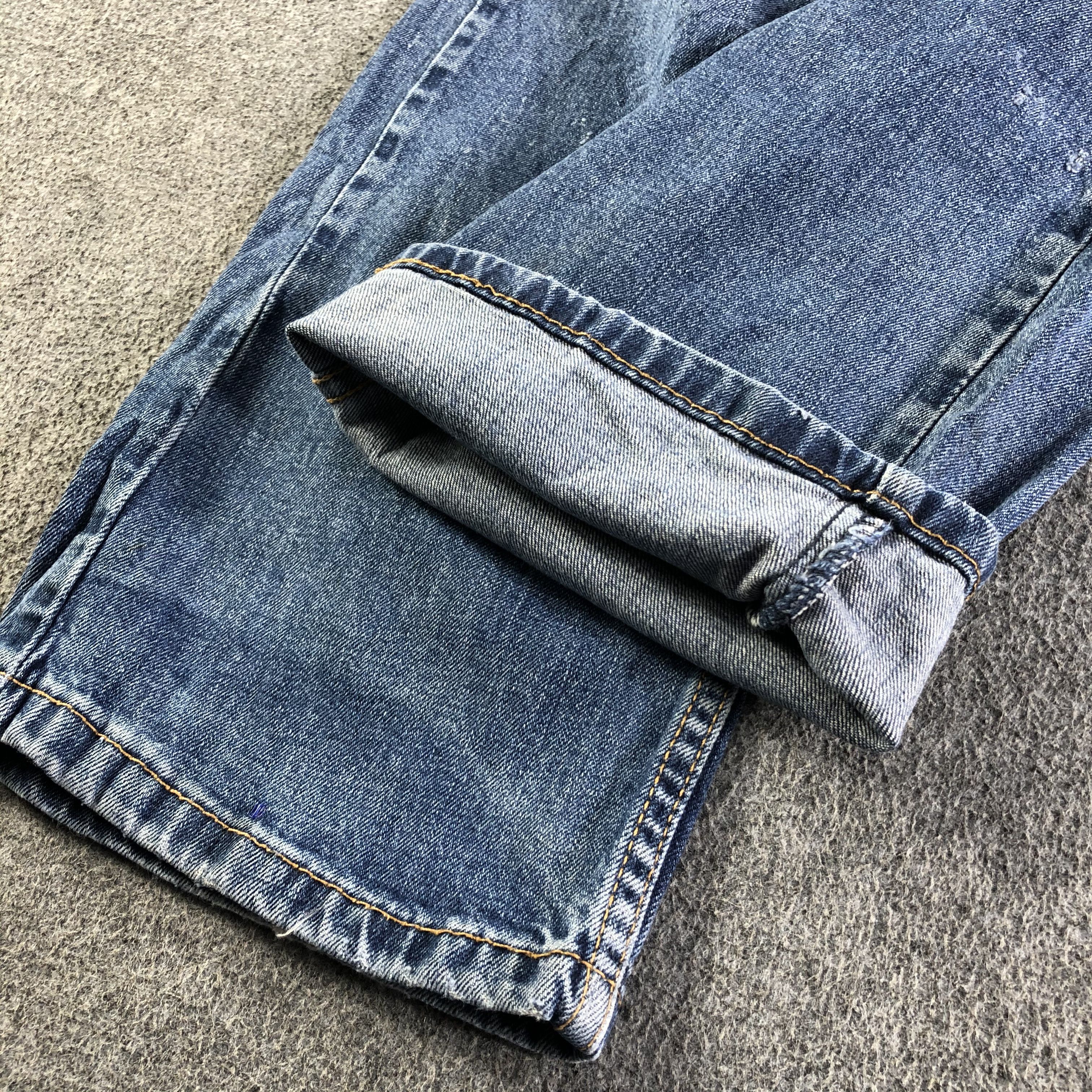 Levi's Vintage Blue Wash Levis 514 Jeans-J4407 Size US 34 / EU 50 - 6 Thumbnail