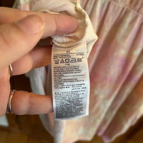 Old Navy Old navy tie dye short sleeve knee length dress size 4x Size 4XL / US 24-26 - 5 Thumbnail
