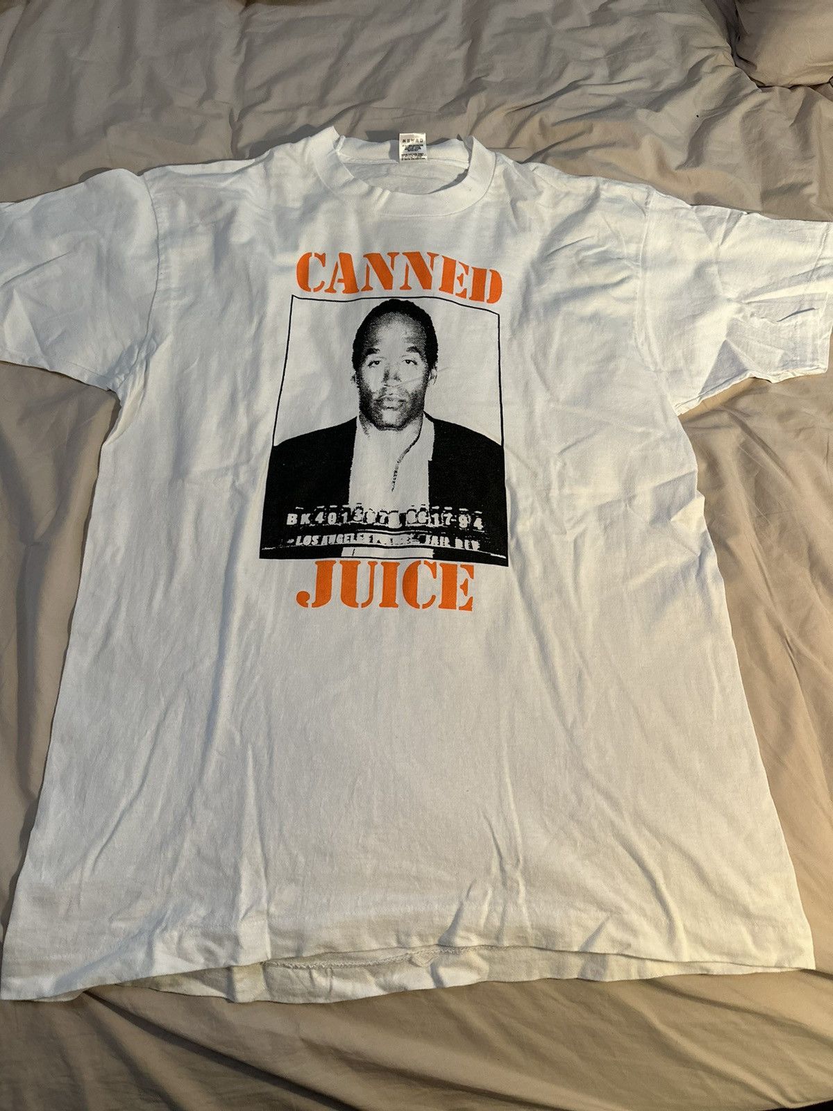 Vintage Vintage OJ Simpson CANNED JUICE Tee Size US XL / EU 56 / 4 - 1 Thumbnail
