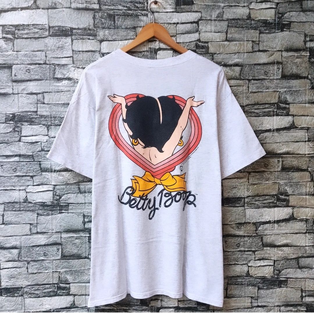Cartoon Network Vtg 90s Betty Boop Tshirt Size US L / EU 52-54 / 3 - 2 Thumbnail