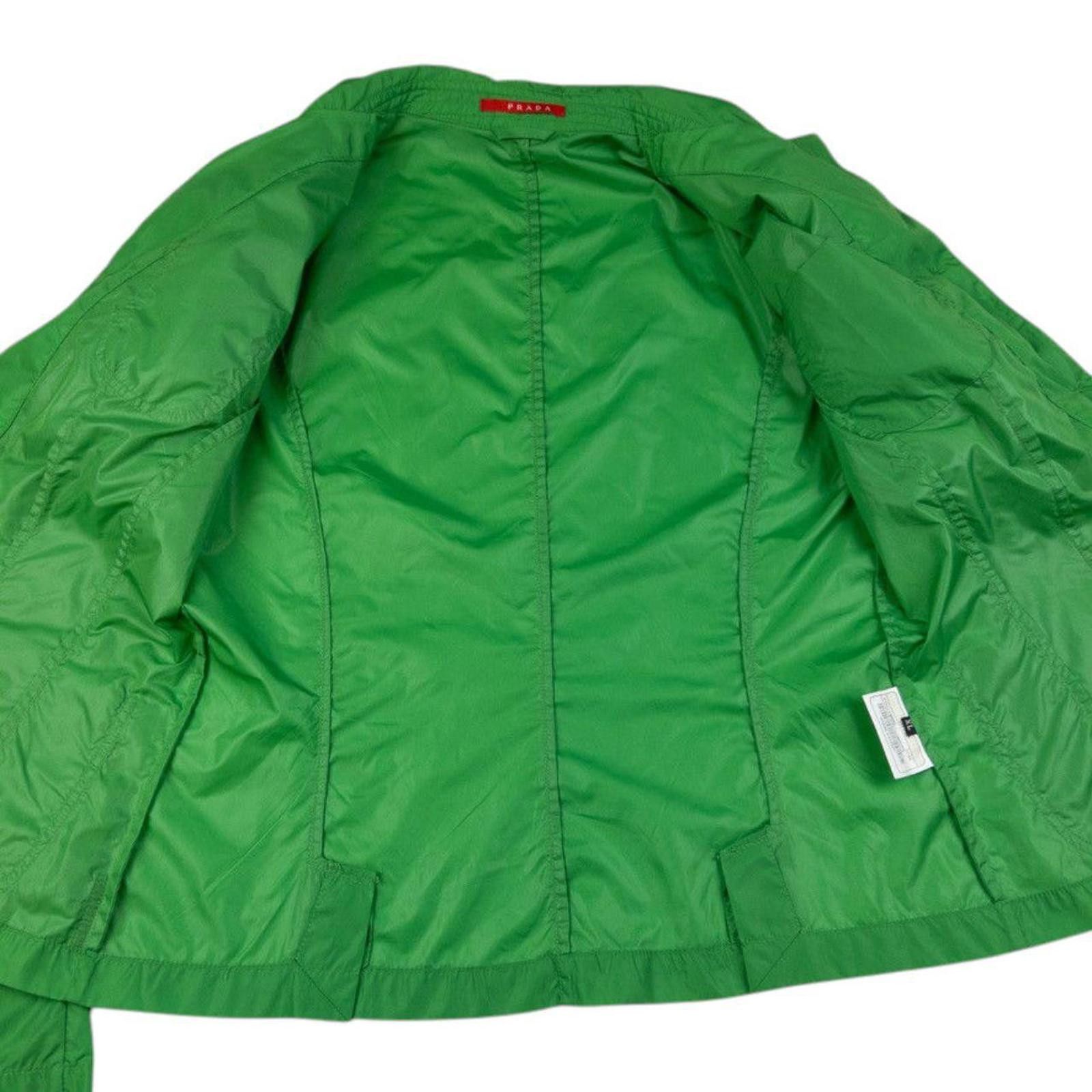 Prada Vintage Prada Sport Lightweight Button Up Jacket Womens M Size M / US 6-8 / IT 42-44 - 4 Thumbnail