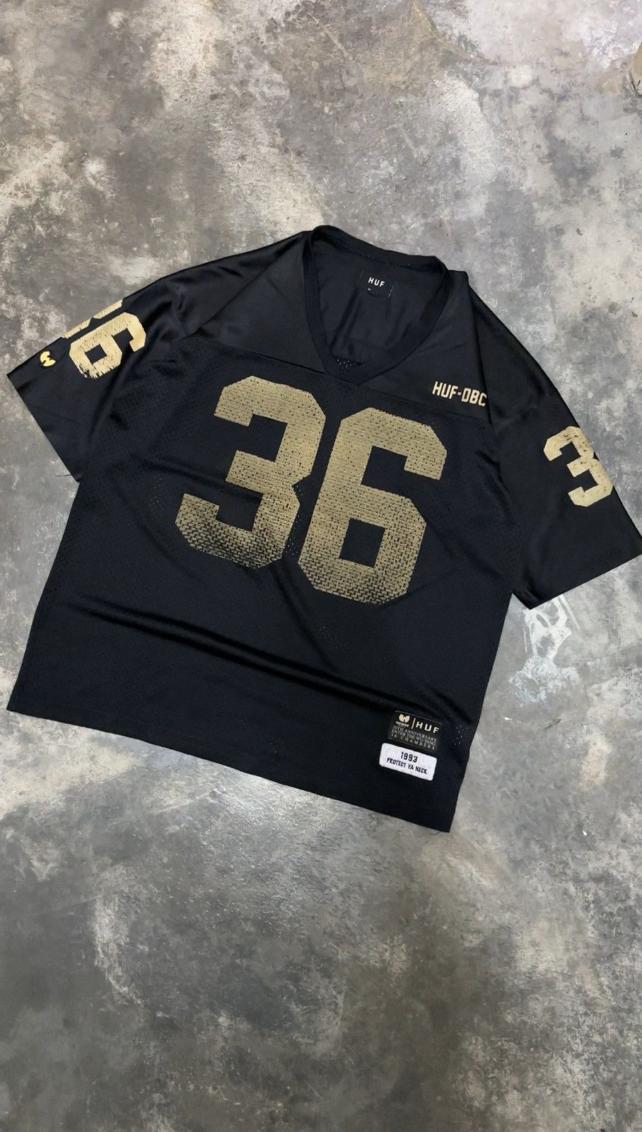 Huf × Wu-Tang Clan HUF x WU TANG CLAN MESH JERSEY RARE LIMITED EDITION Size US L / EU 52-54 / 3 - 1 Thumbnail