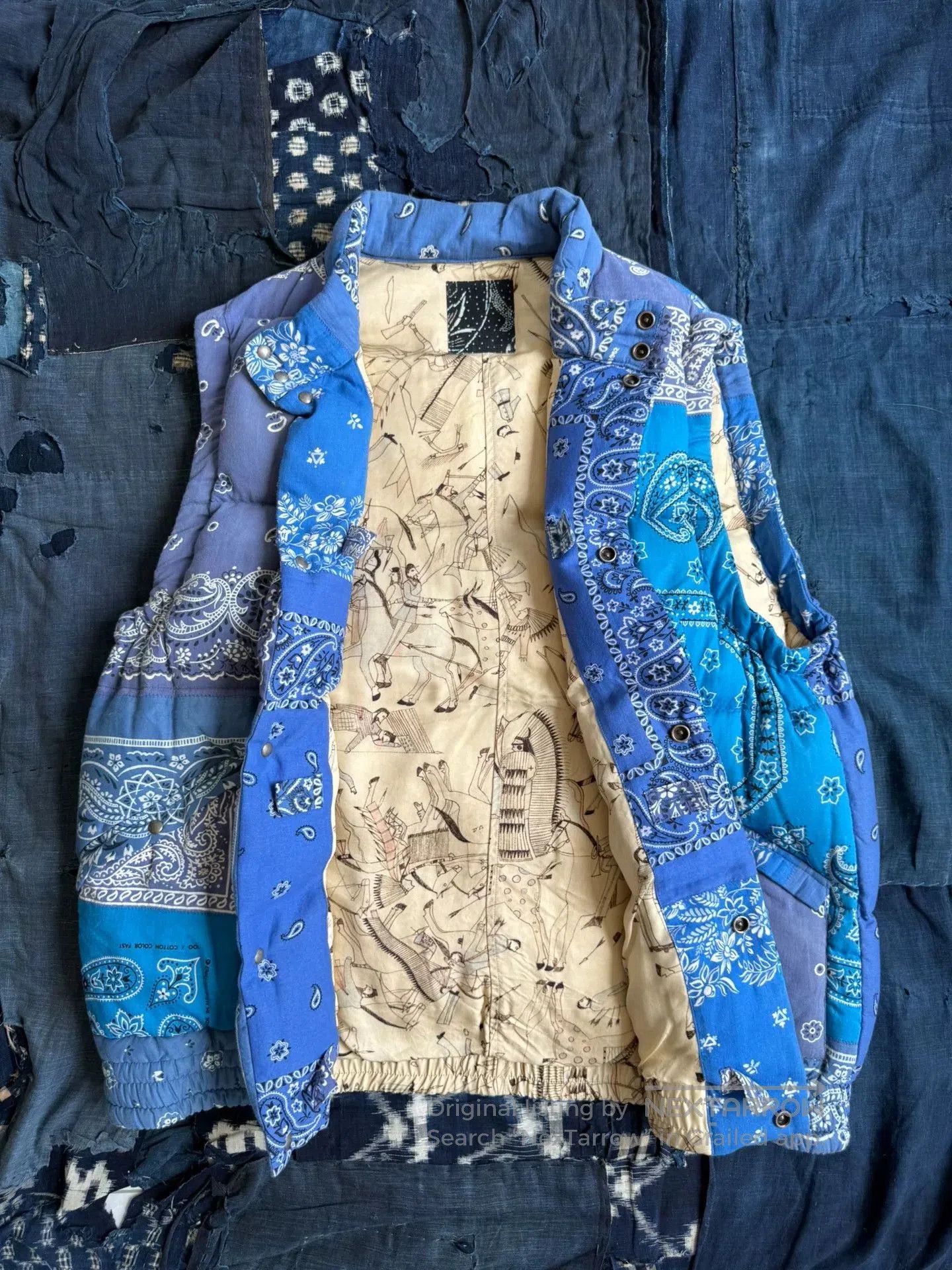 Visvim visvim insulator down vest in blue. Size US L / EU 52-54 / 3 - 2 Thumbnail