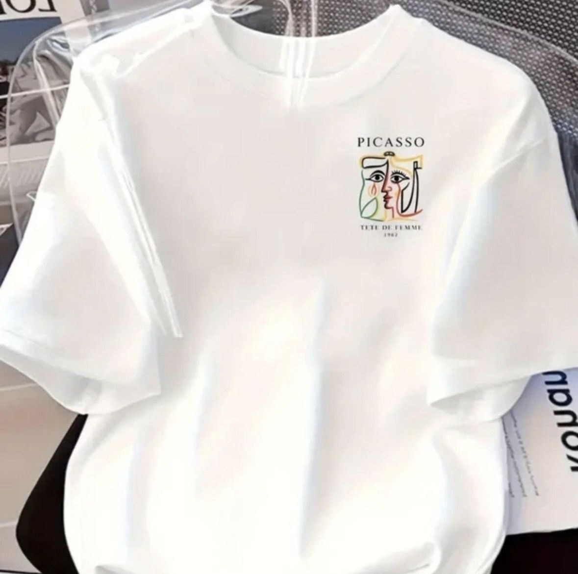 Other T-shirt Picasso draw Size US L / EU 52-54 / 3 - 2 Thumbnail