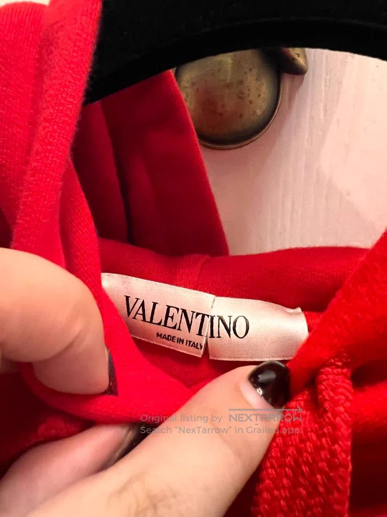 Valentino Valentino Red rose sweatshirt Size M / US 6-8 / IT 42-44 - 8 Thumbnail
