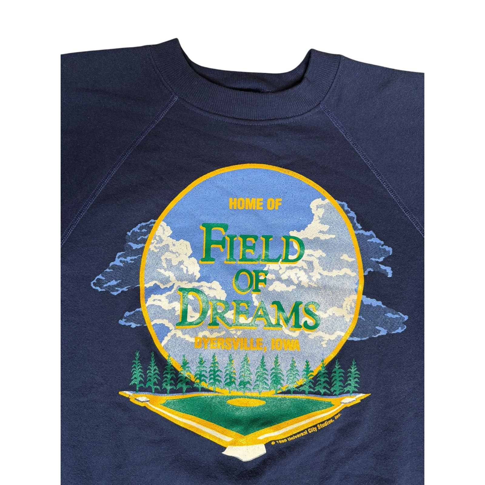 Hanes × Universal Studios × Vintage Vintage 80s Field of Dreams Universal Studios Sweatshirt Size US XL / EU 56 / 4 - 3 Thumbnail