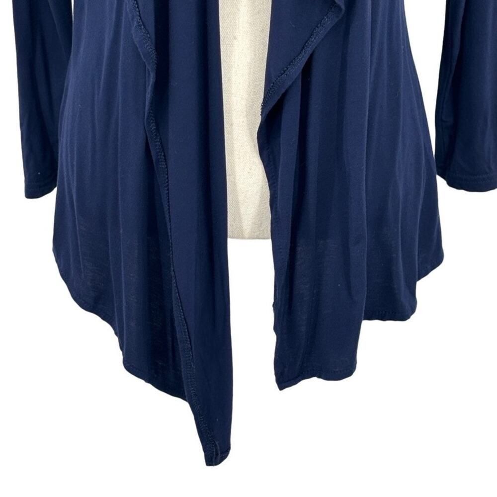 Other Blue Drape Open Front Long Sleeve Cardigan Sweater Size Medi Size M / US 6-8 / IT 42-44 - 5 Thumbnail