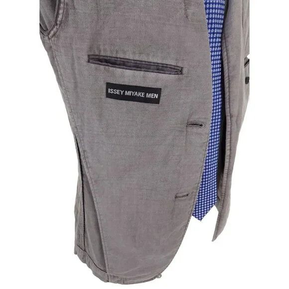 Issey Miyake Issey Miyake Men Faded Basic Blazer Size 2 US S Mens Gray Size US S / EU 44-46 / 1 - 12 Thumbnail