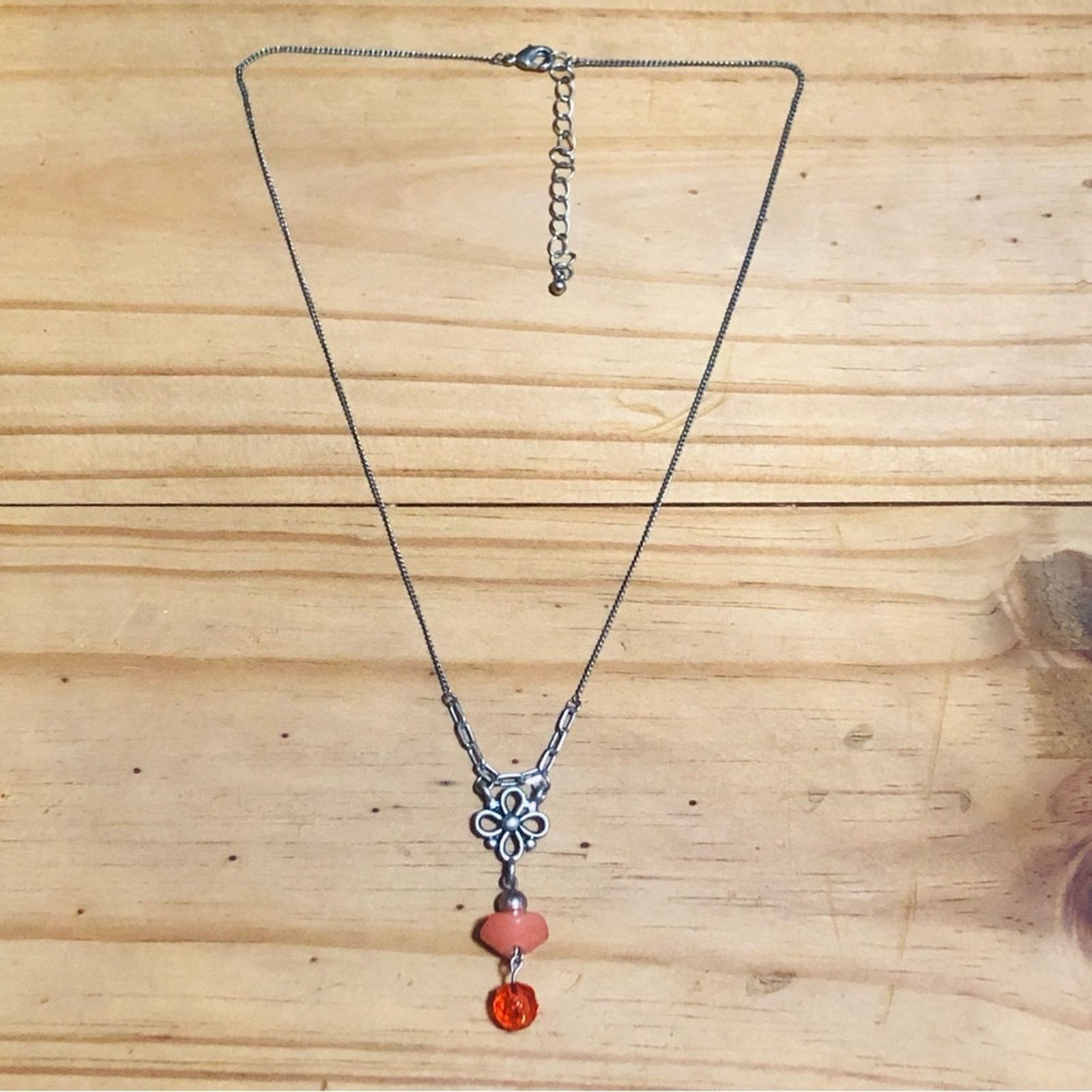 Other Wallflower stone drop pendant on chain necklace Size ONE SIZE - 6 Thumbnail