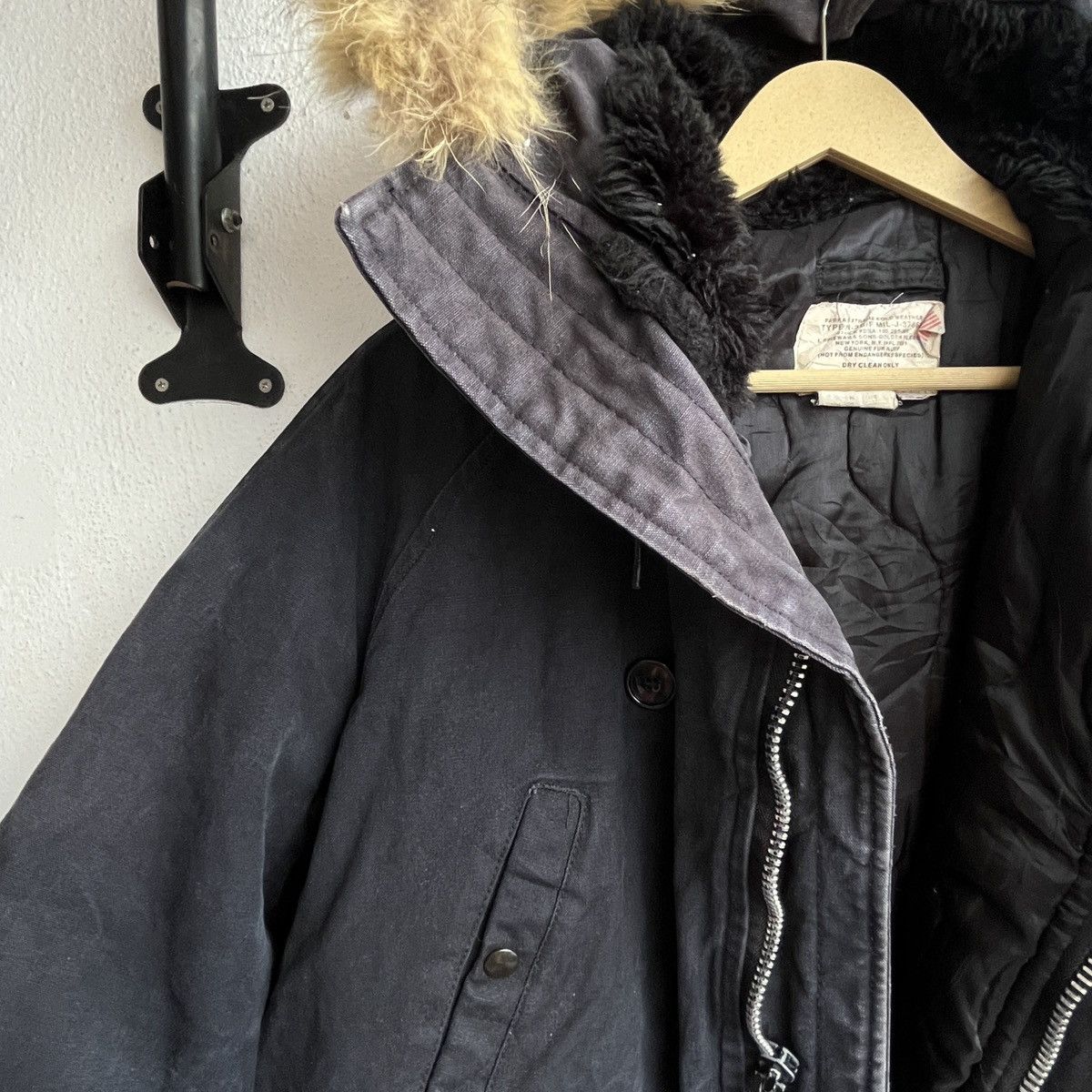 Buzz Rickson's × I. Spiewak And Sons × Vintage Vintage I Spiewak & Sons N-3B Jacket Golden Fleece USA Size US XL / EU 56 / 4 - 5 Thumbnail