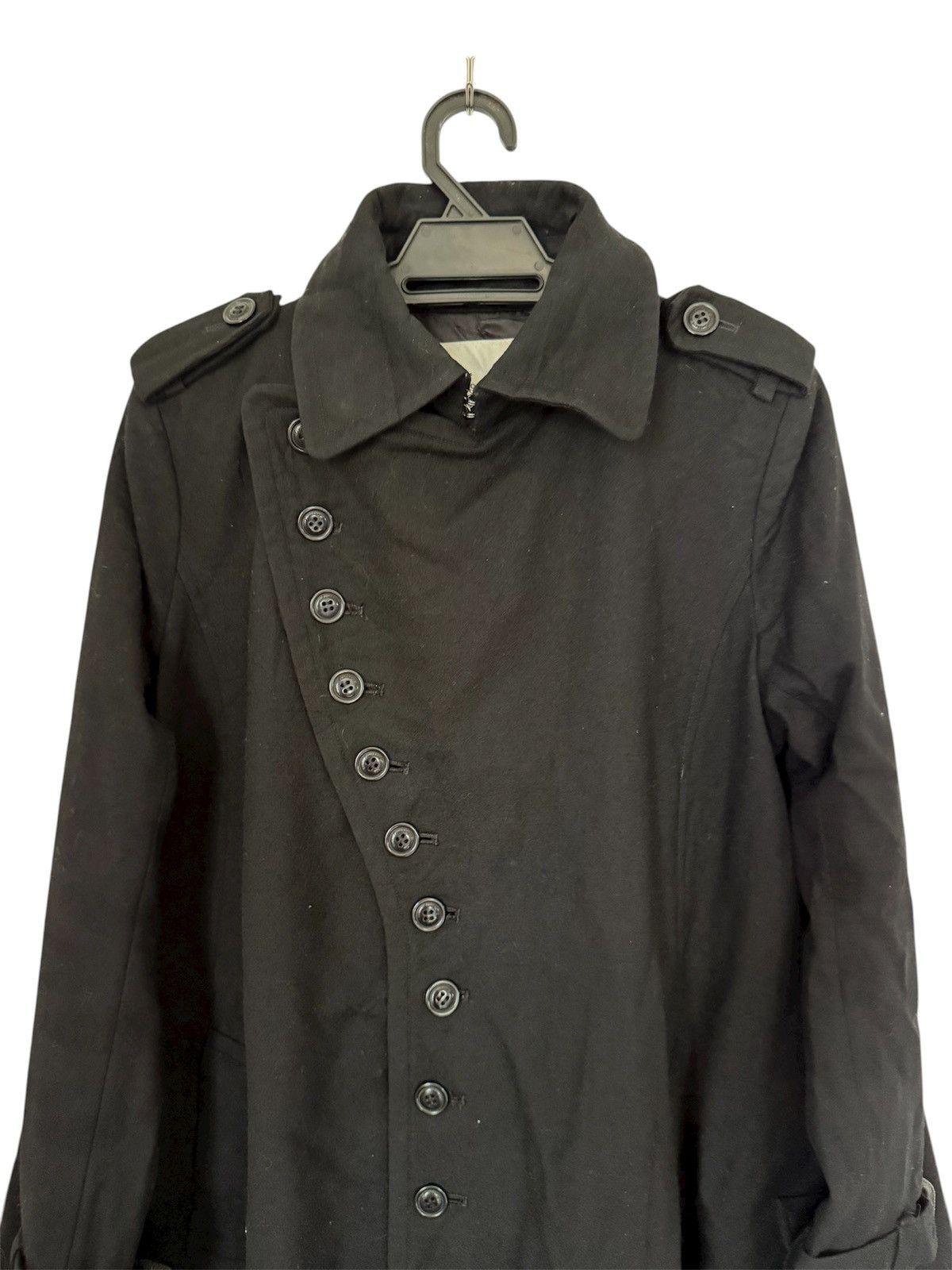 Sunao Kuwahara SUNAO KUWAHARA ASYMETRIC JACKET WOOL ISSEY MIYAKE Size M / US 6-8 / IT 42-44 - 4 Thumbnail