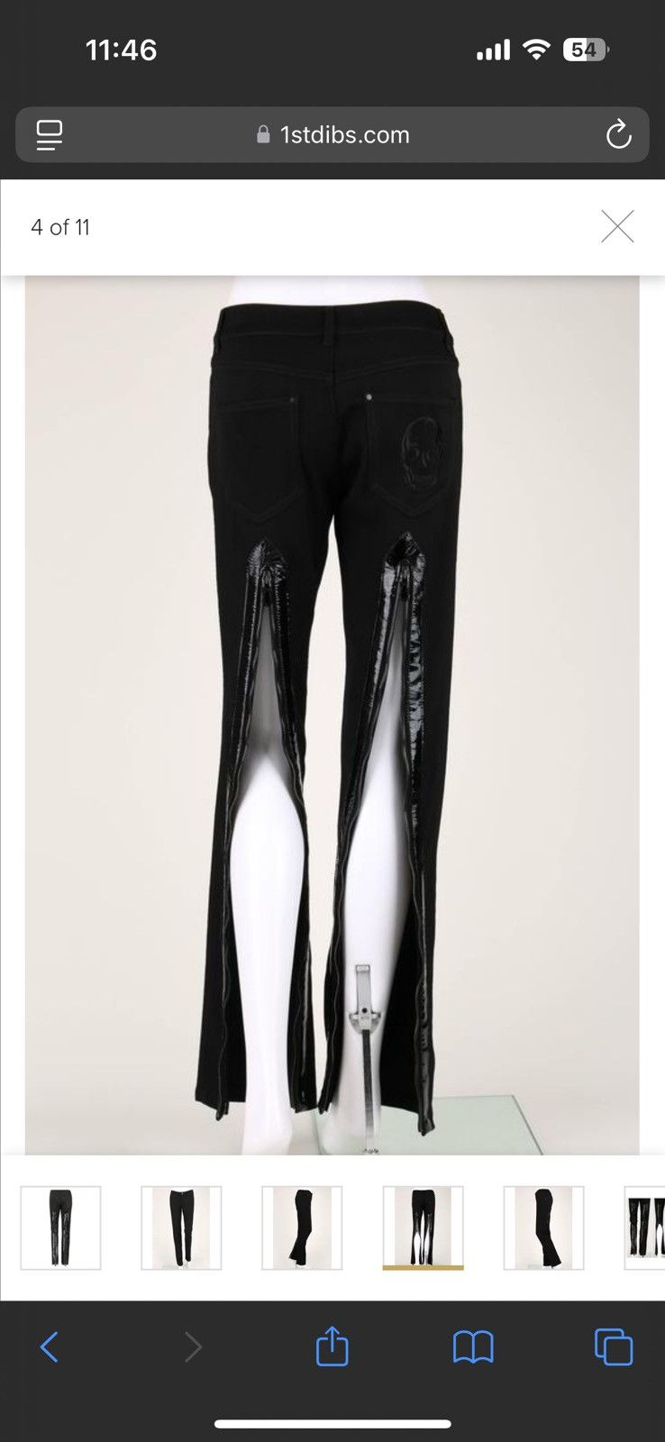 Alexander McQueen Alexander McQueen Zip Leg Pants 40 Size 27" / US 4 / IT 40 - 11 Thumbnail