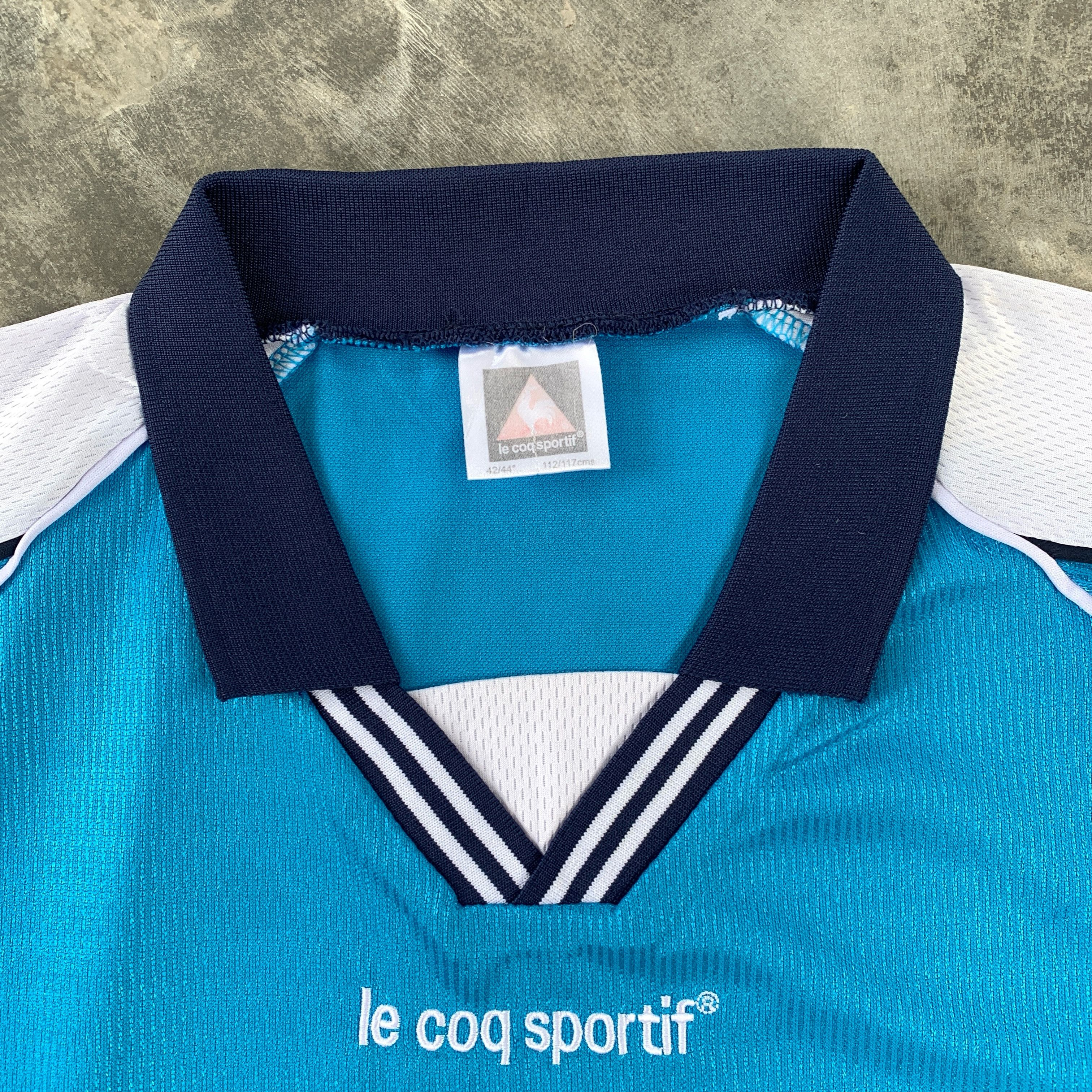 Le Coq Sportif VINTAGE LE COQ SPORTIF MANCHESTER CITY 1999-2001 HOME JERSEY Size US L / EU 52-54 / 3 - 6 Thumbnail