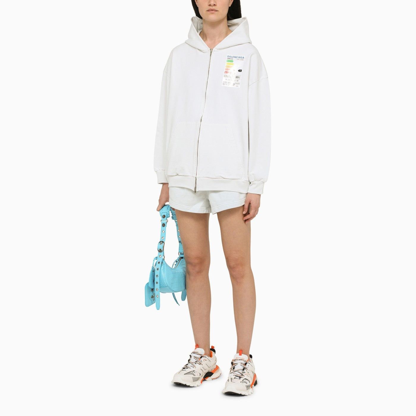 Balenciaga o1y0625 Short in White Size 25" / US 0 / IT 36 - 5 Thumbnail