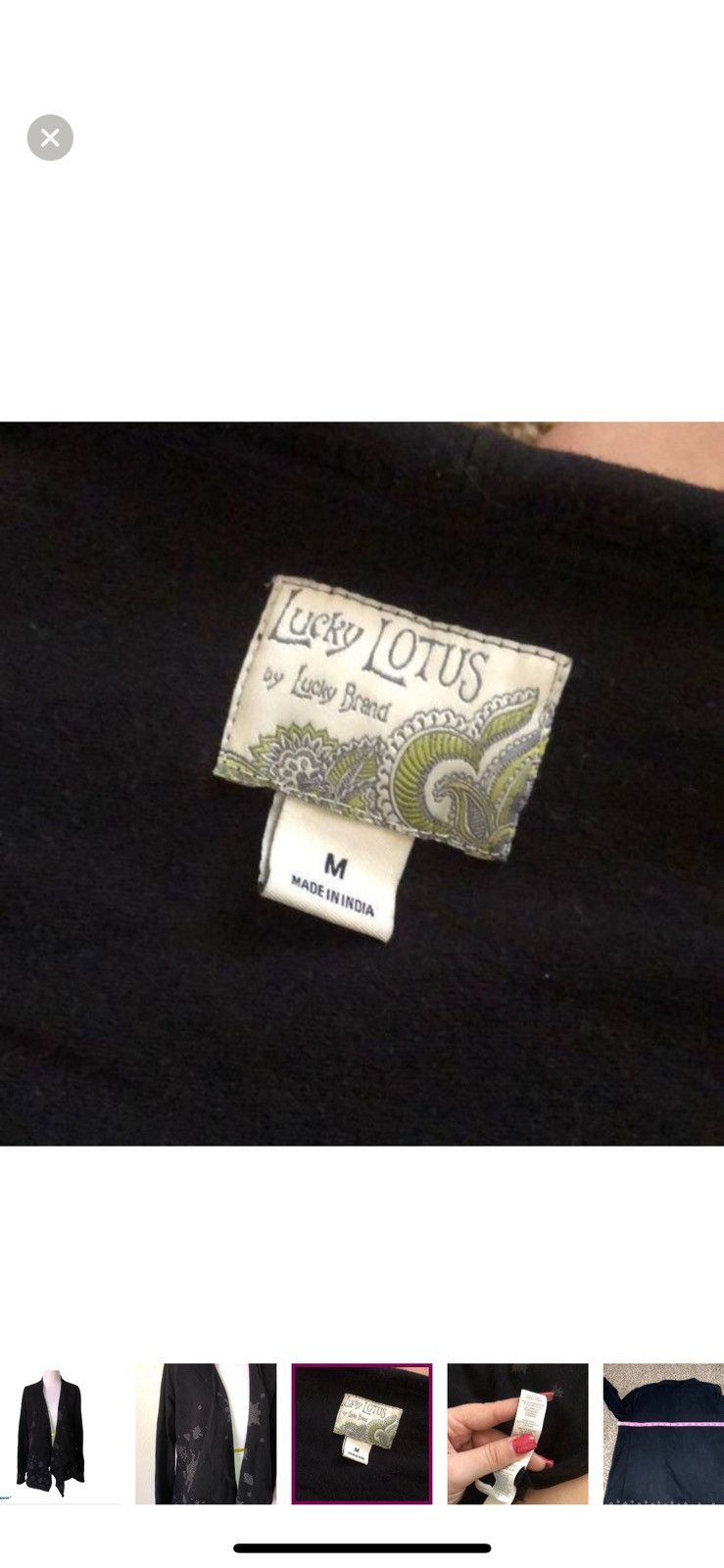 Lucky Brand Lucky lotus by lucky brand medium boho cardigan Size M / US 6-8 / IT 42-44 - 5 Thumbnail