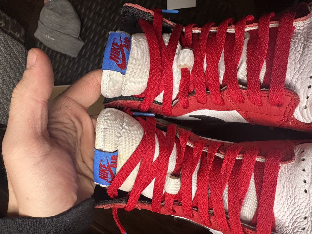 Jordan Brand × Nike Jordan 1 Retro high spider-man origin story 2018 Size US 11 / EU 44 - 7 Thumbnail