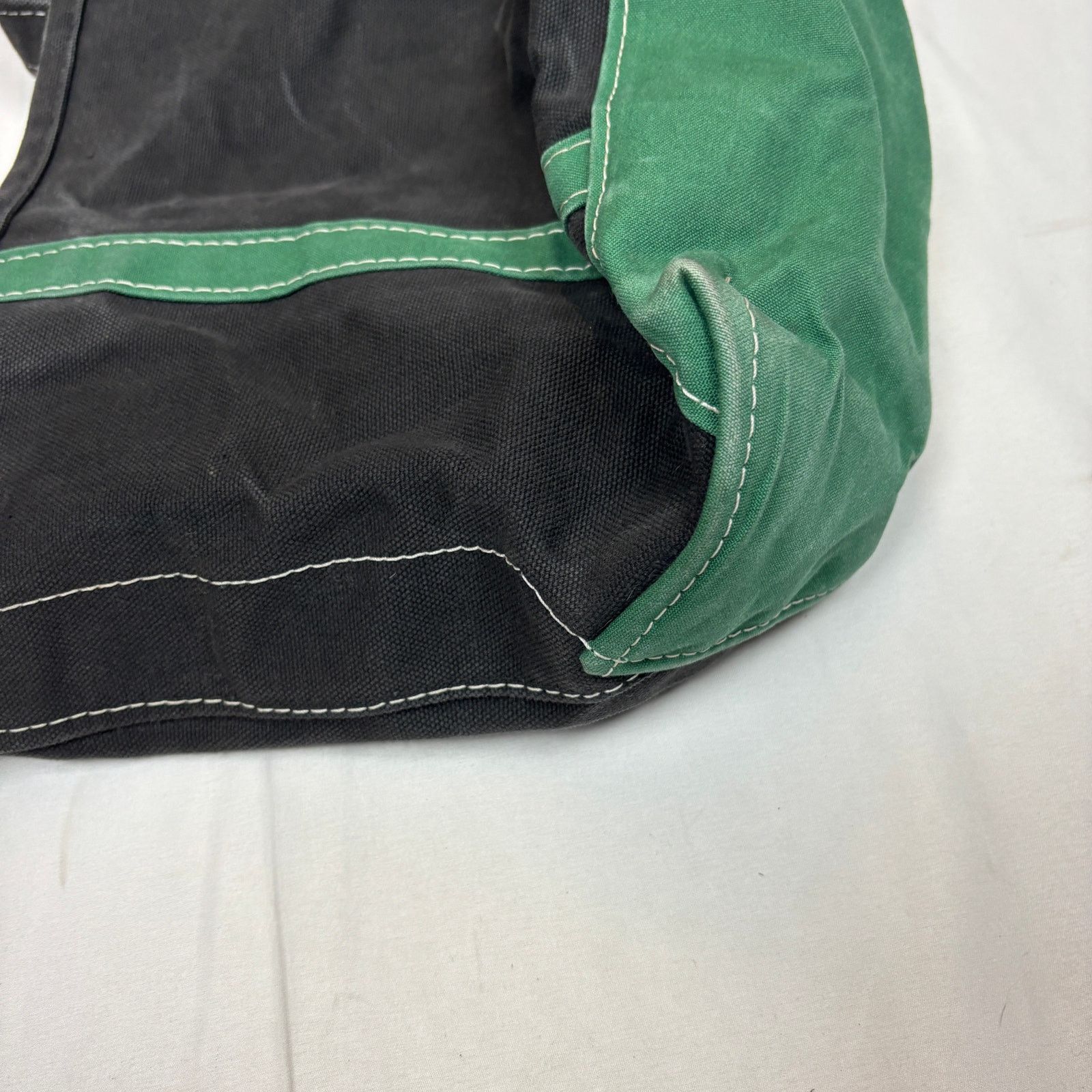 L.L. Bean Vintage LL Bean Boat and Tote Mini Canvas Black Green Size ONE SIZE - 12 Thumbnail
