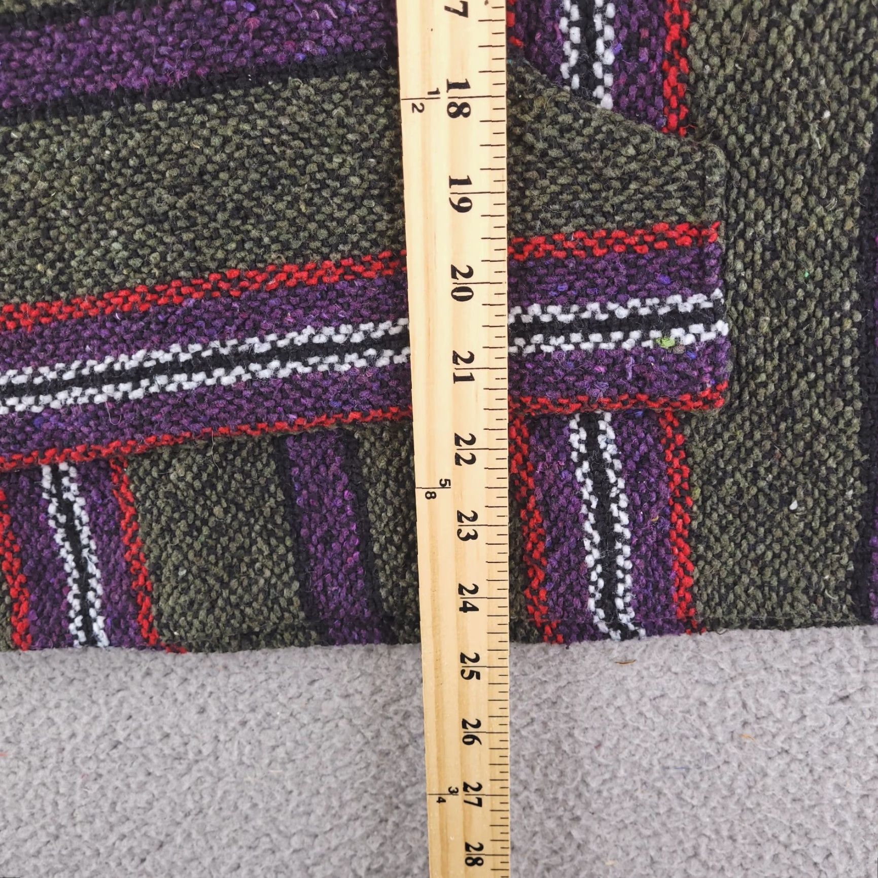 Vintage Franks Hoodie Womens M Gray Baja California Tribal Geometric Knit Pullover Shirt/Hoody Size M / US 6-8 / IT 42-44 - 7 Thumbnail