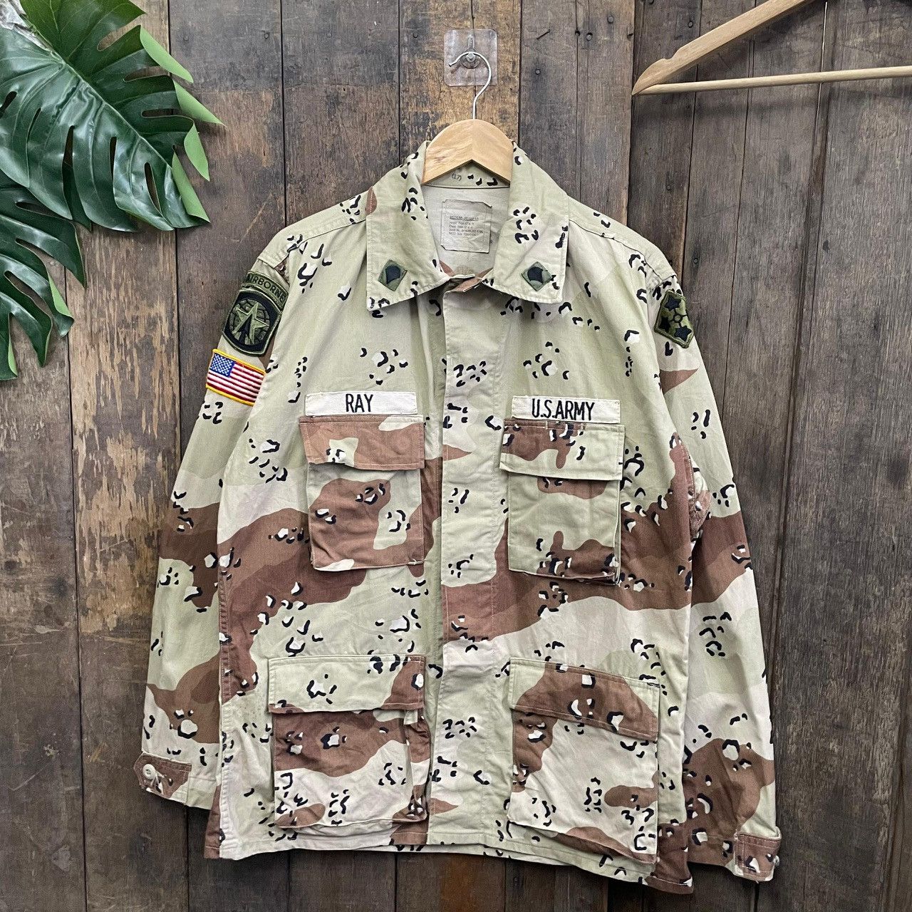 Vintage Vintage Military US Army Dessert Camo Jacket Size US M / EU 48-50 / 2 - 1 Thumbnail