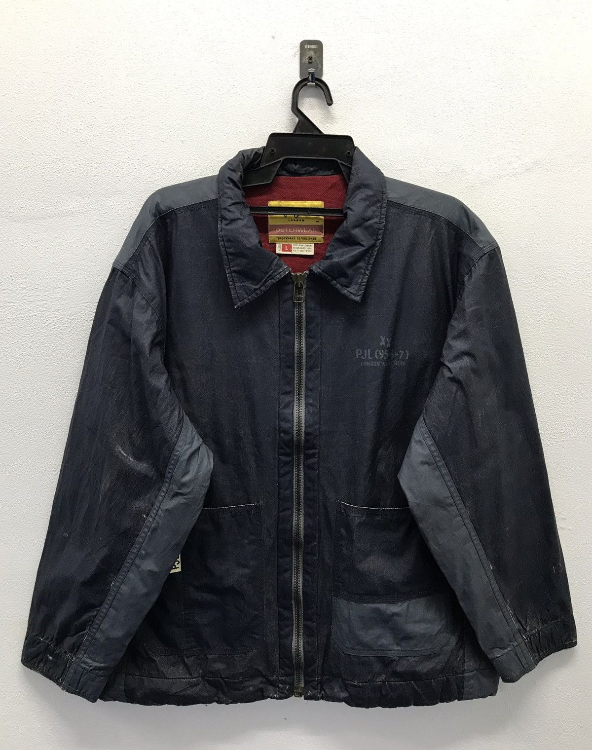 Pepe Jeans × Vintage Vintage Pepe Jeans London Jacket Size US L / EU 52-54 / 3 - 1 Thumbnail