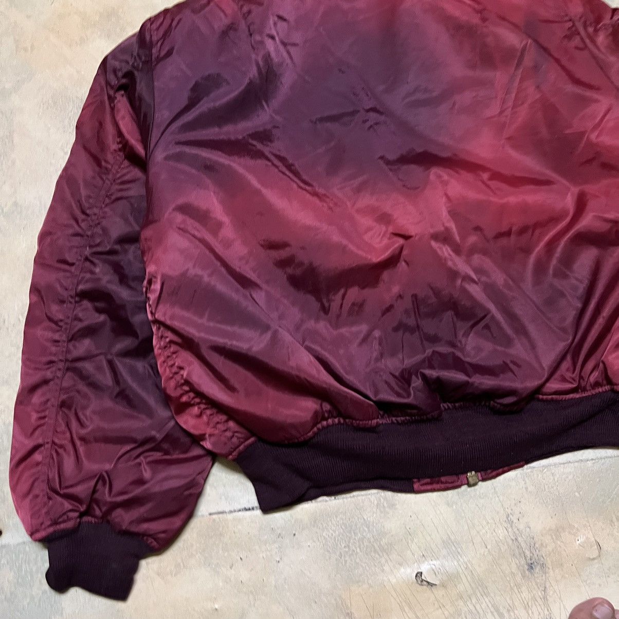 Japanese Brand Vintage Bomber Jacket Flight Jacket Sun Faded Distressed Size US XL / EU 56 / 4 - 13 Thumbnail