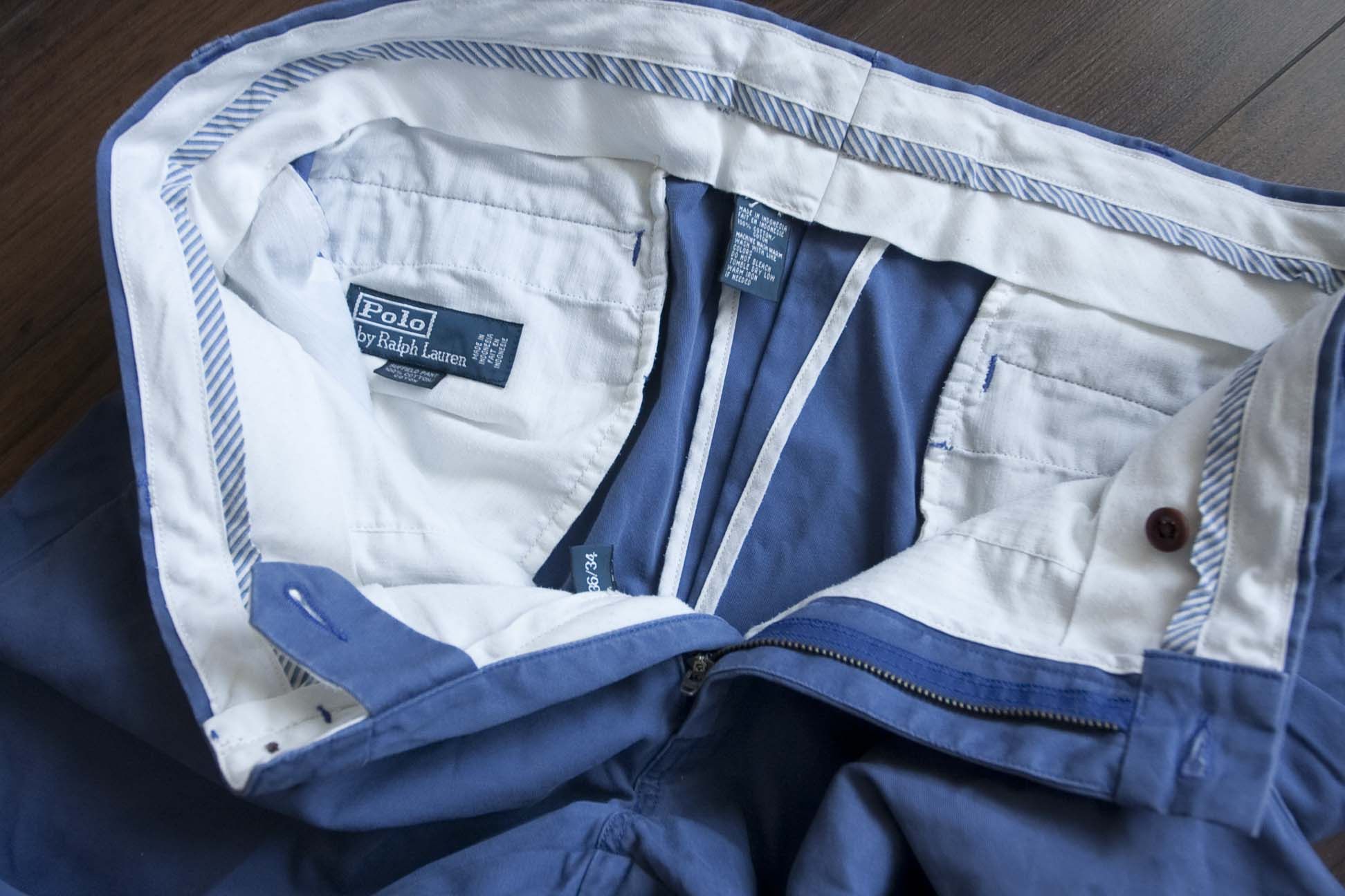 Polo Ralph Lauren Ralph Lauren Pants Suffield Cotton Size 36x30 Blue Size US 36 / EU 52 - 6 Thumbnail