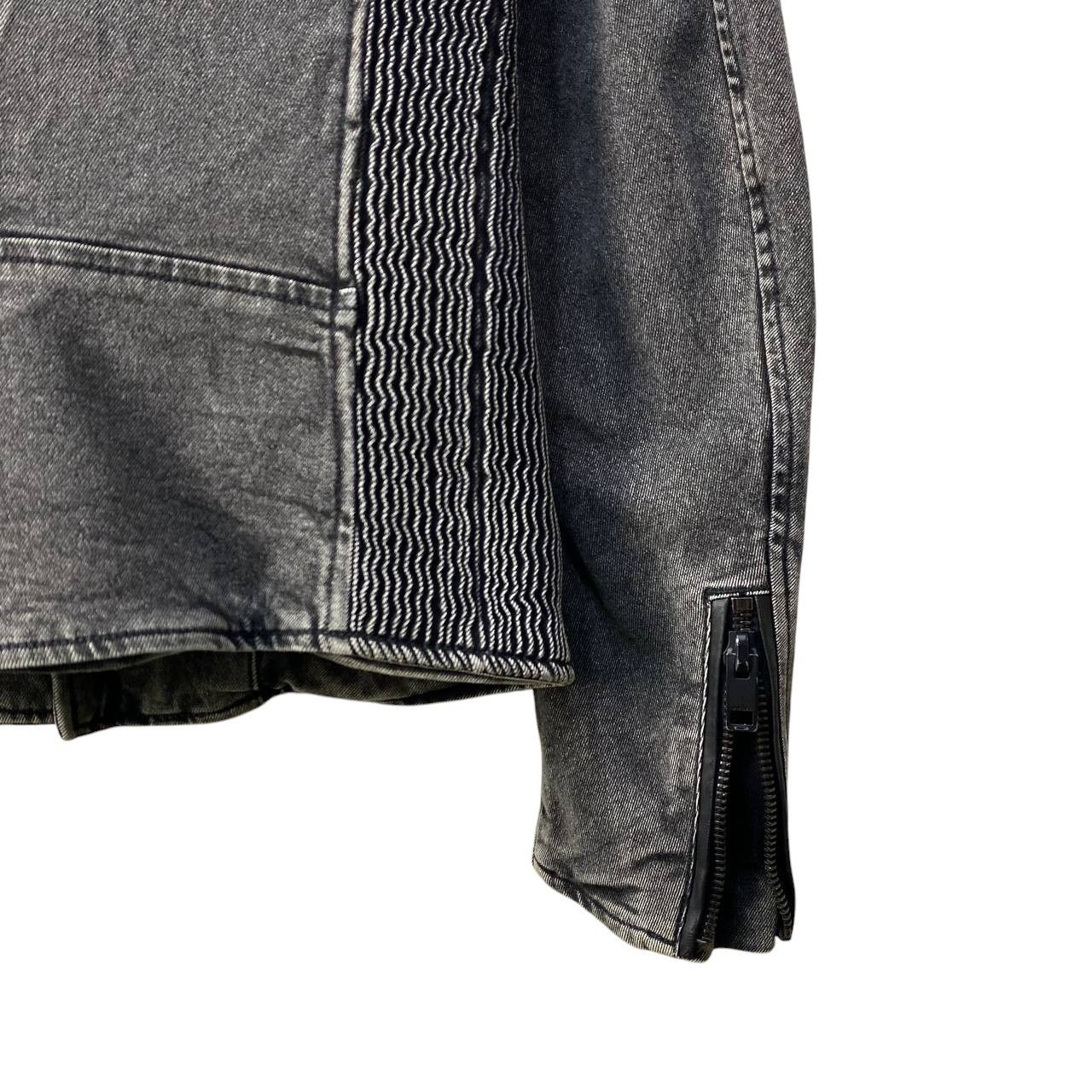 Diesel DIESEL BIKER JACKET FADED BLACK MEDIUM Size US M / EU 48-50 / 2 - 8 Thumbnail