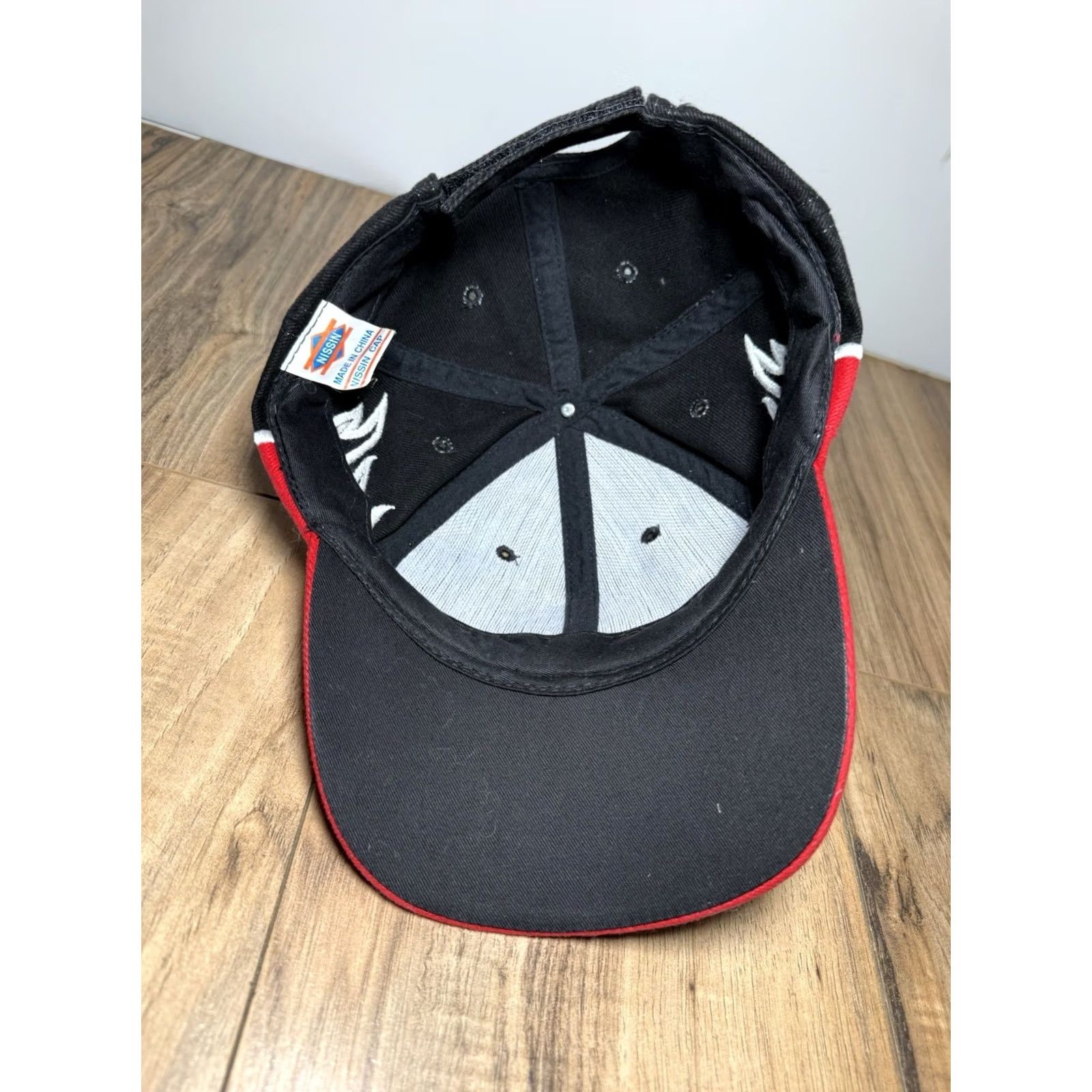 Vintage VINTAGE Betty Boop Hat Cap Black 90s Flames Fire Y2K Mens Size ONE SIZE - 6 Thumbnail