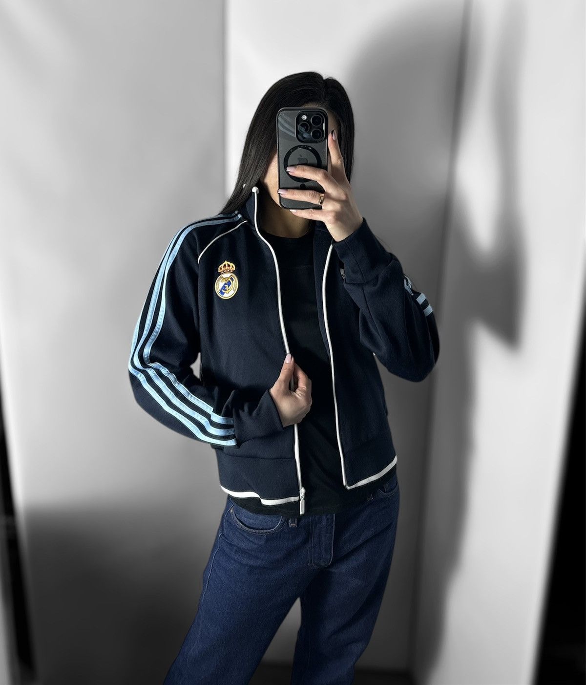 Adidas × Vintage Vintage adidas Real Madrid soccer jacket Women's 7 Size M / US 6-8 / IT 42-44 - 4 Thumbnail
